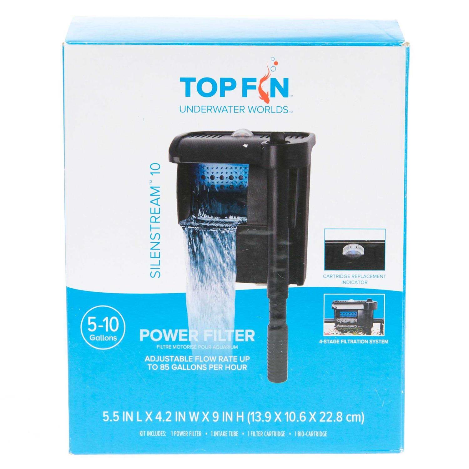 Top Fin Silenstream Power Filter - Healthber