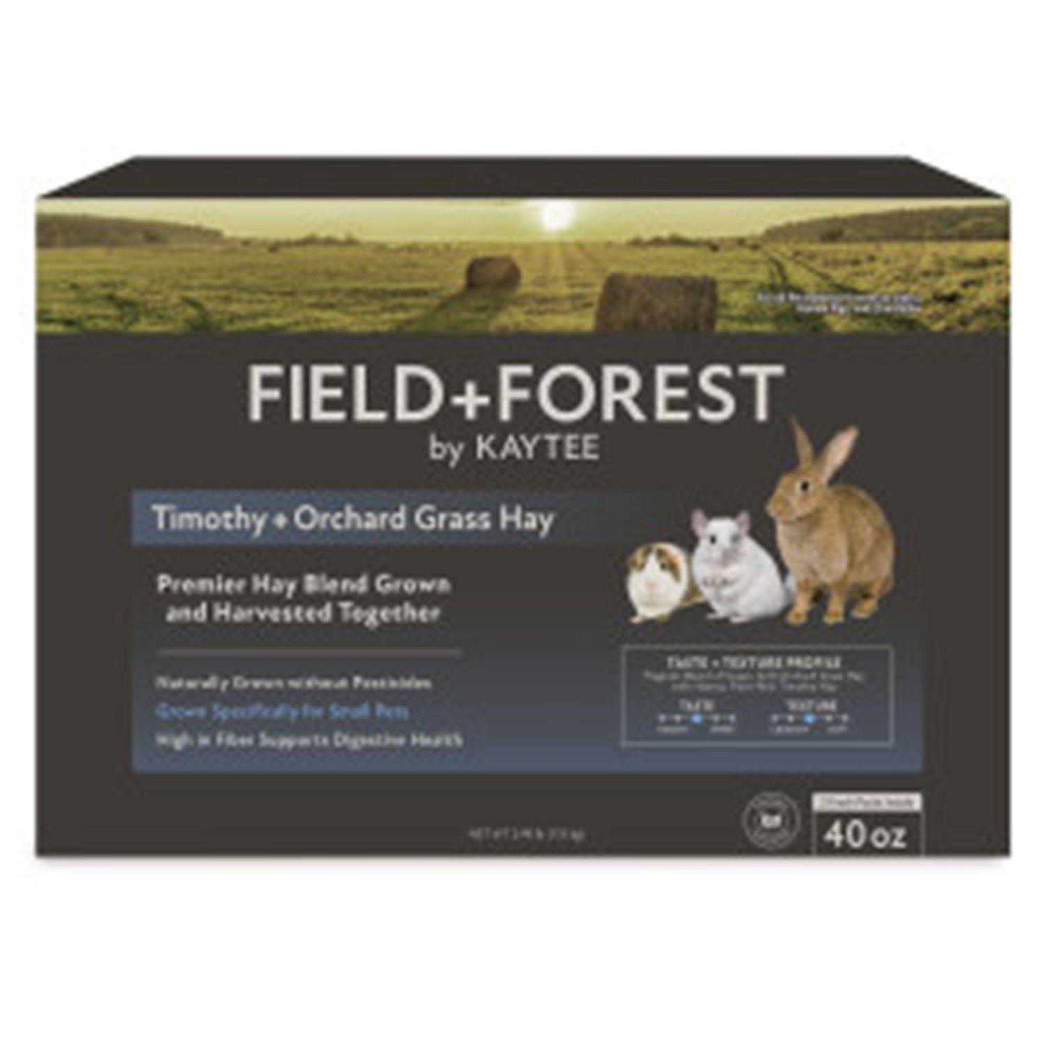 Kaytee Field and Forest Timothy and Orchard Grass Hay Blend - Healthber
