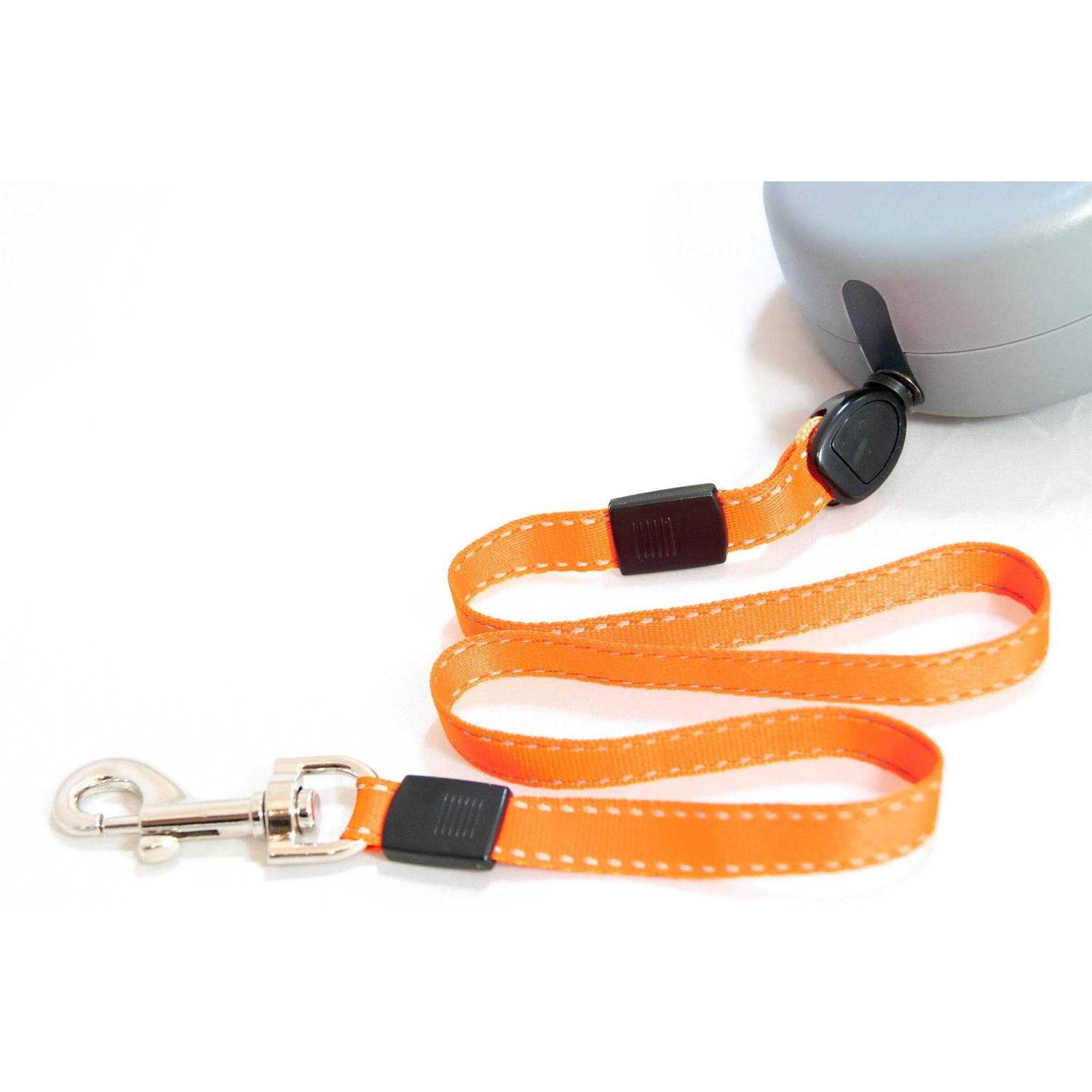 Wigzi Dual Doggie Gel Handle Retractable Dog Leash - Healthber