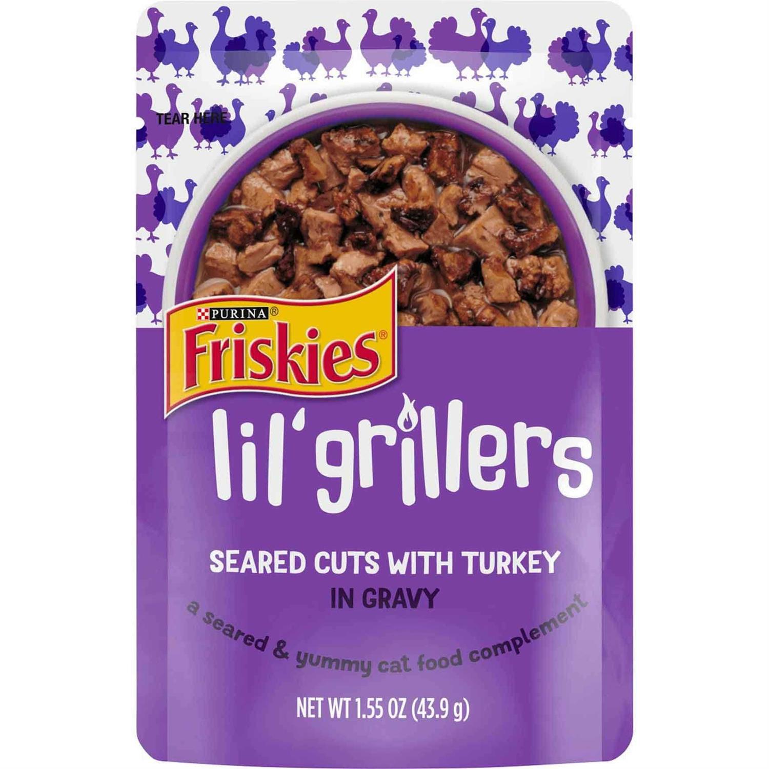 Friskies Lil Grillers Seared Cuts Gravy Wet Cat Food - Healthber