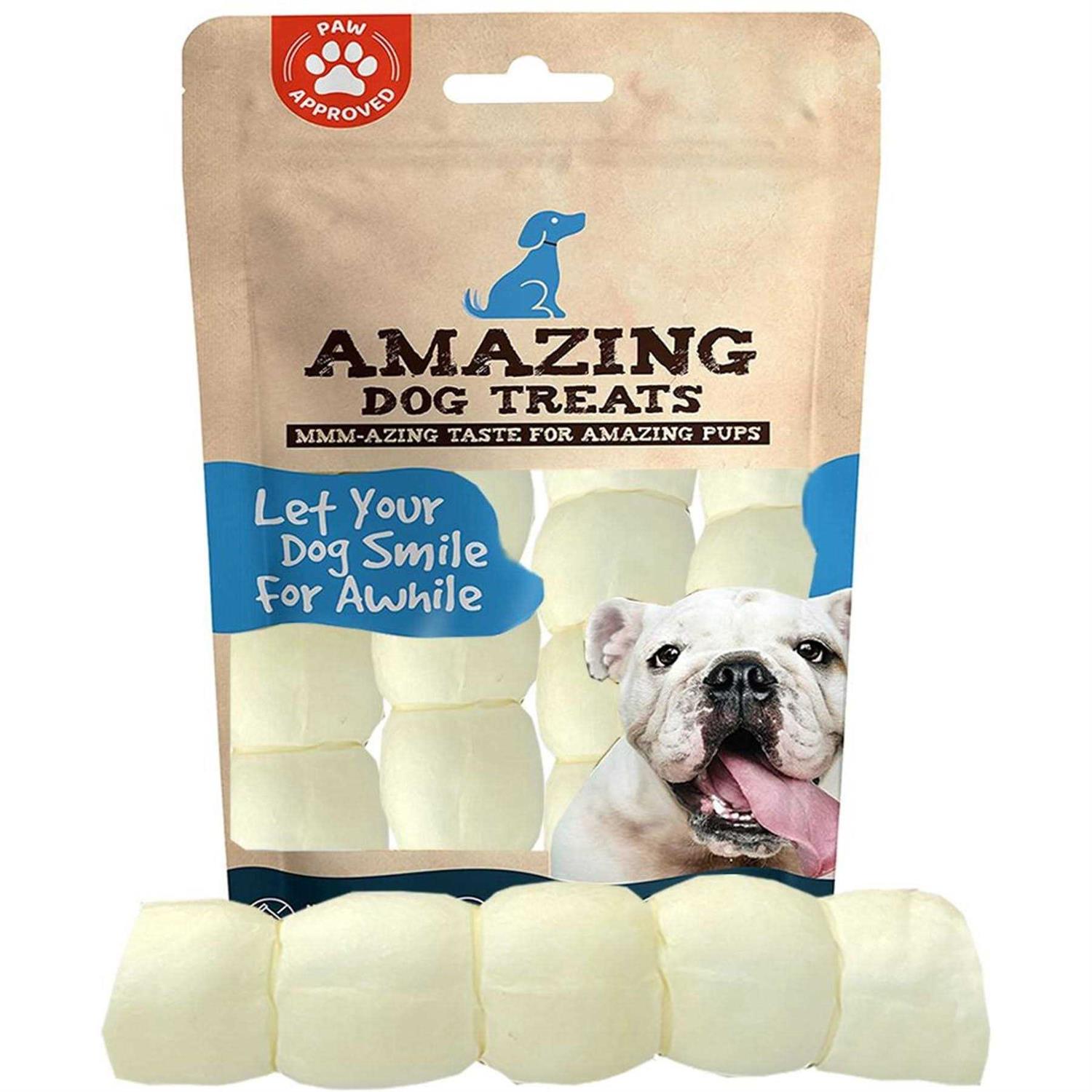 Amazing Dog Treats Beef Cheek Rolls - Healthber