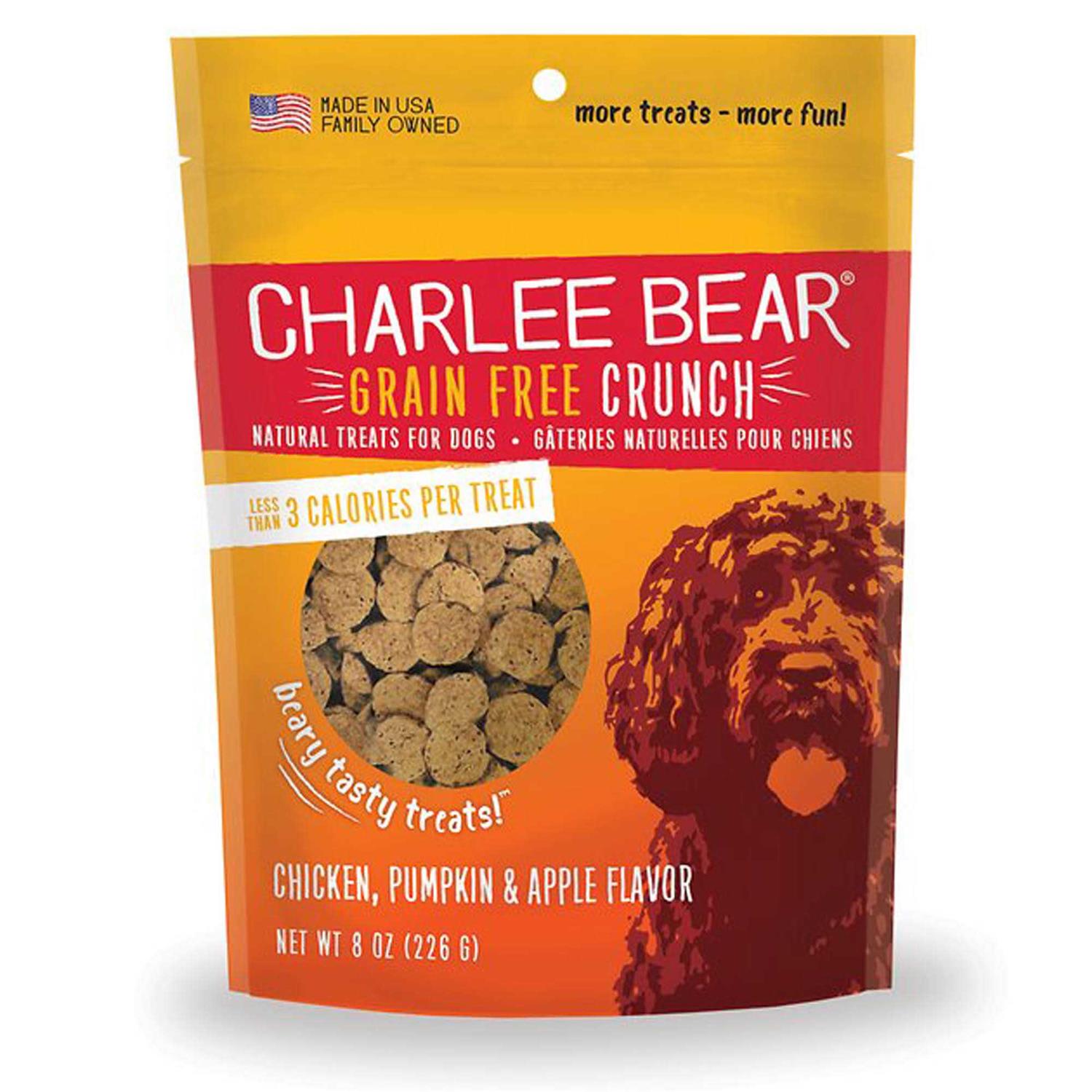 Charlee Bear Grain Free Crunch Dog Treats - Healthber