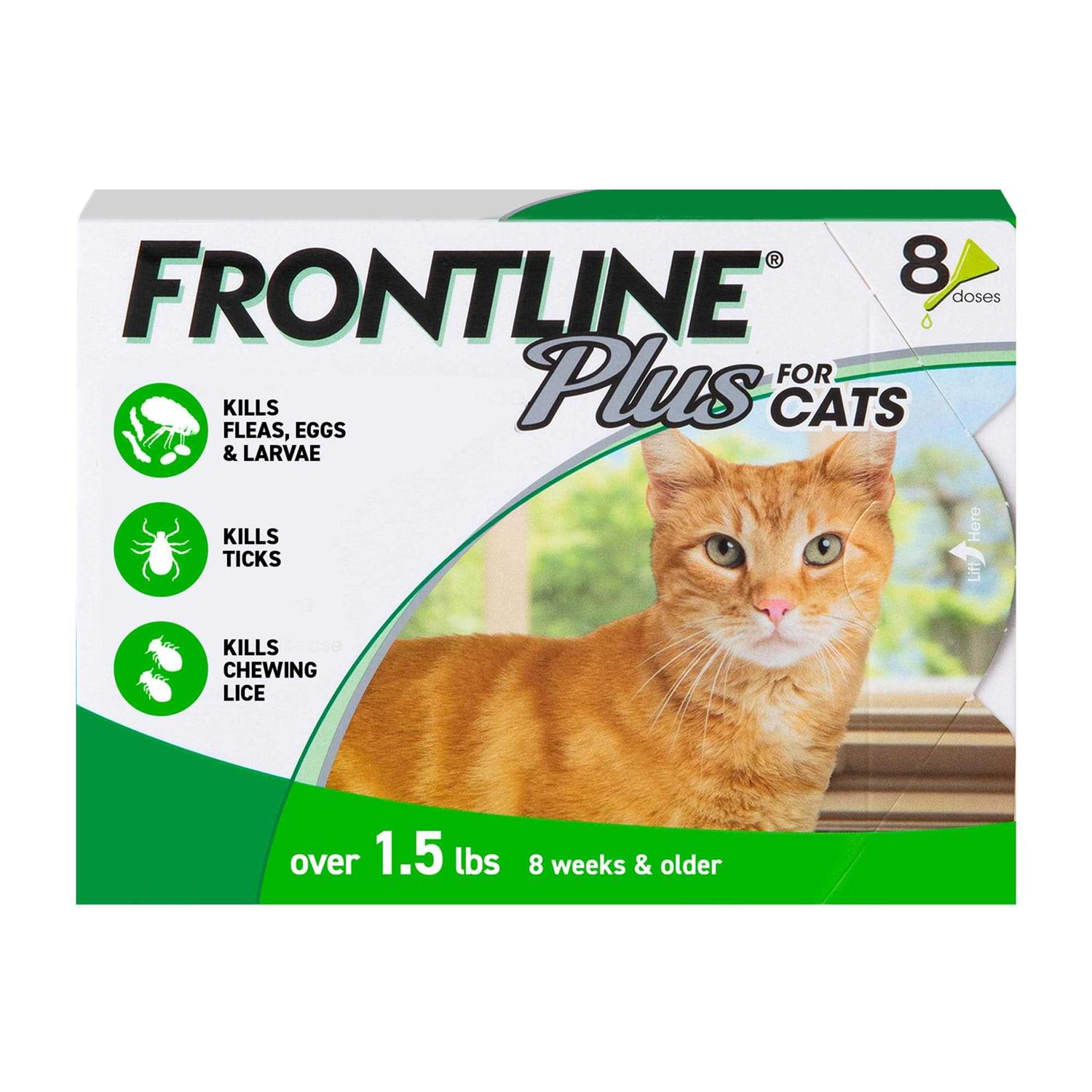 Frontline Plus Flea & Tick for Cats - Healthber