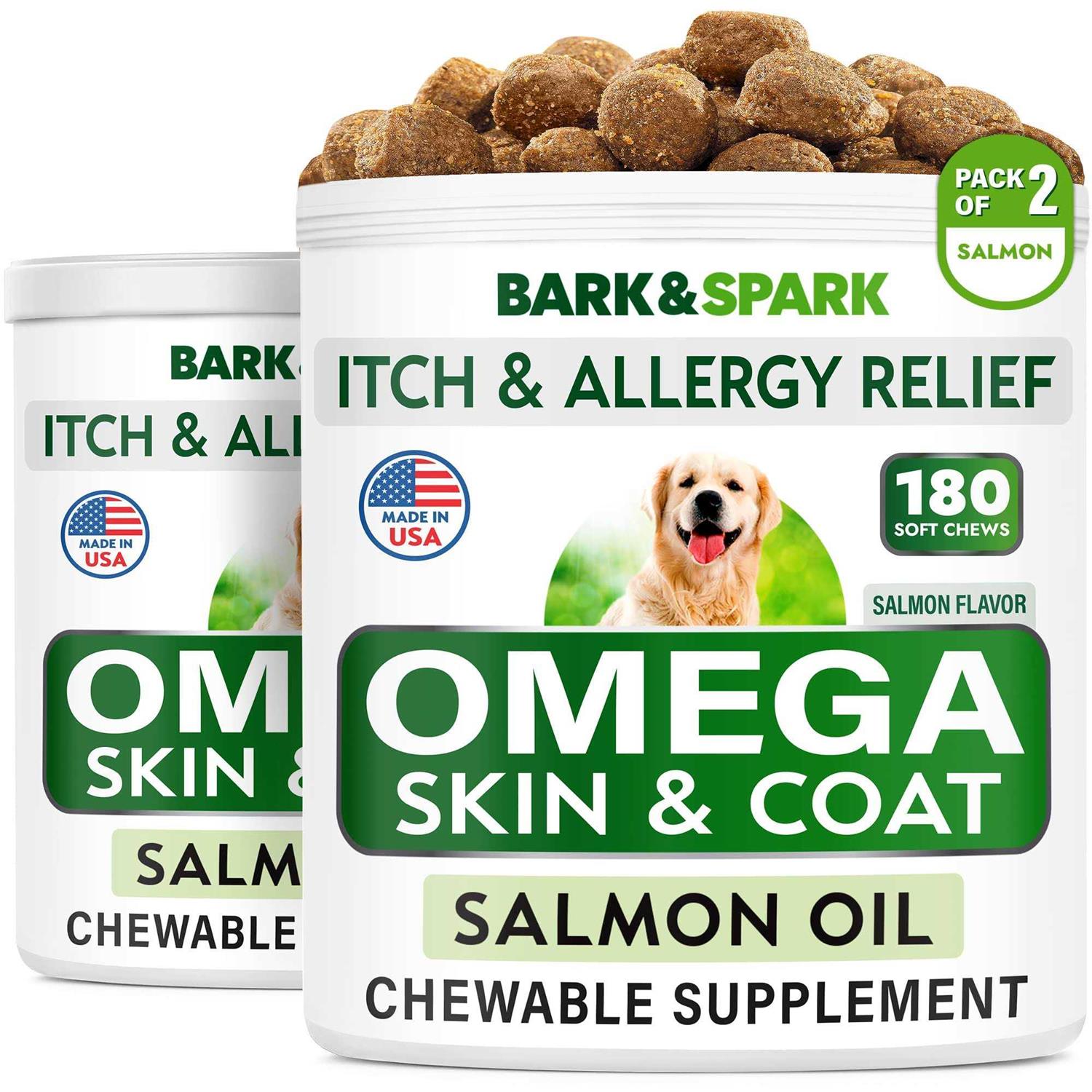 Bark&Spark Omega Dogs Oil - Healthber