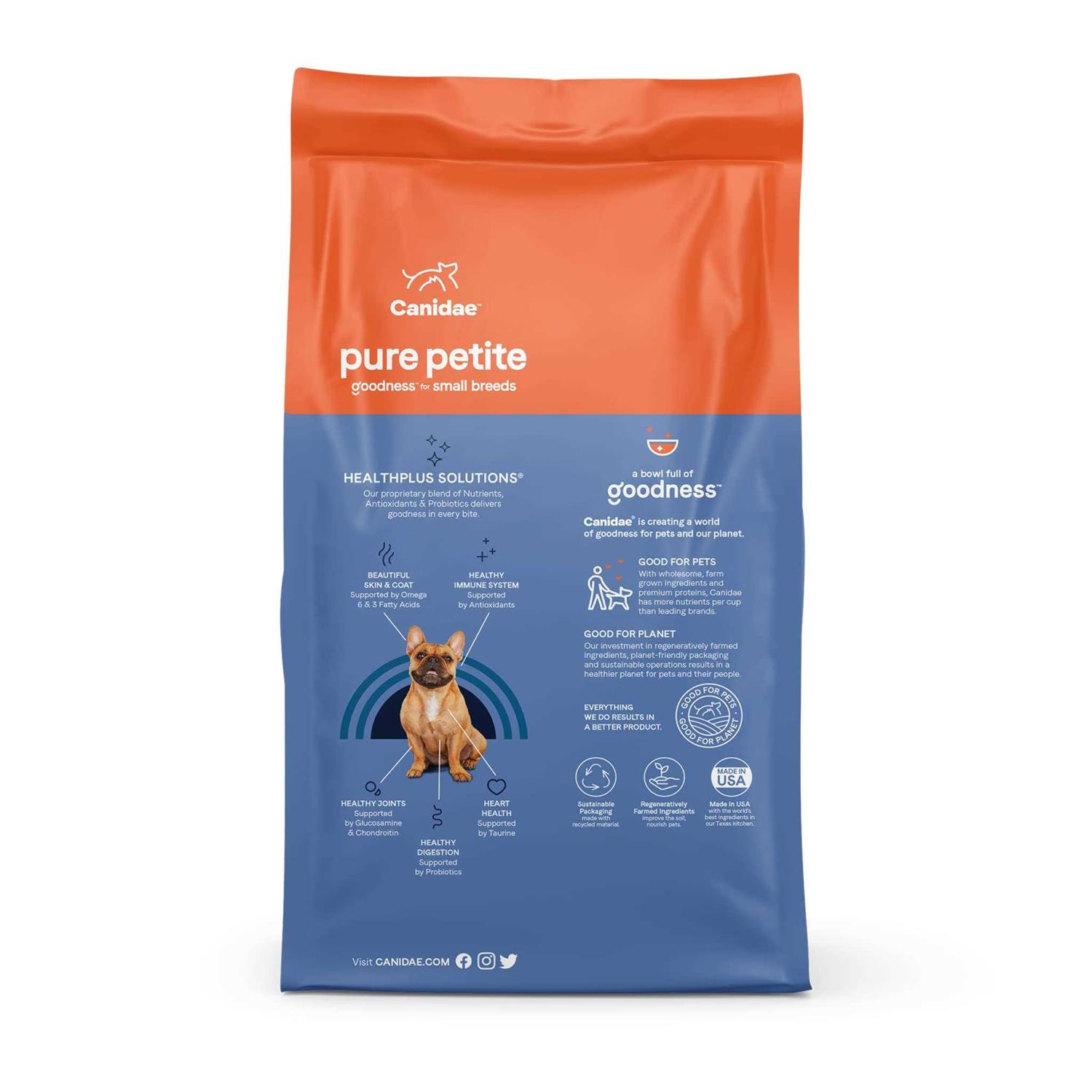 Canidae Pure Petite Small Breed Salmon Dry Dog Food - Healthber
