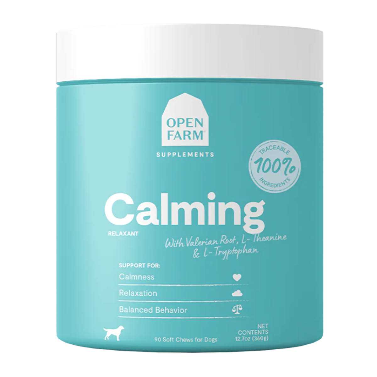 Open Farm Calming Chews Dog Supplement - Healthber