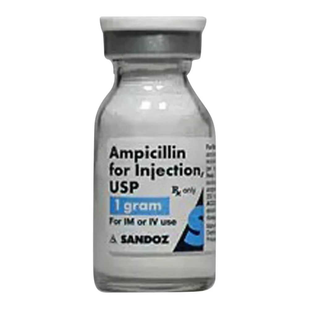 Rx Ampicillin Injection (Generic), 1 gm vial for Horses, Dogs, & Cats - Healthber