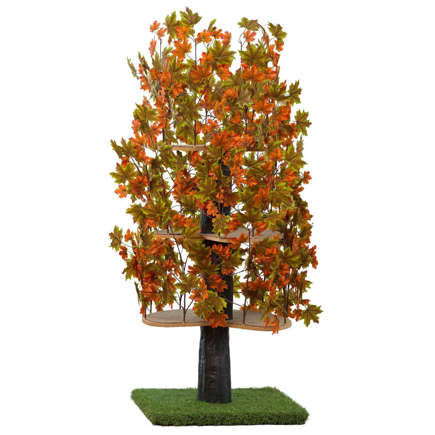 On2Pets Summer Square Cat Tree - Healthber