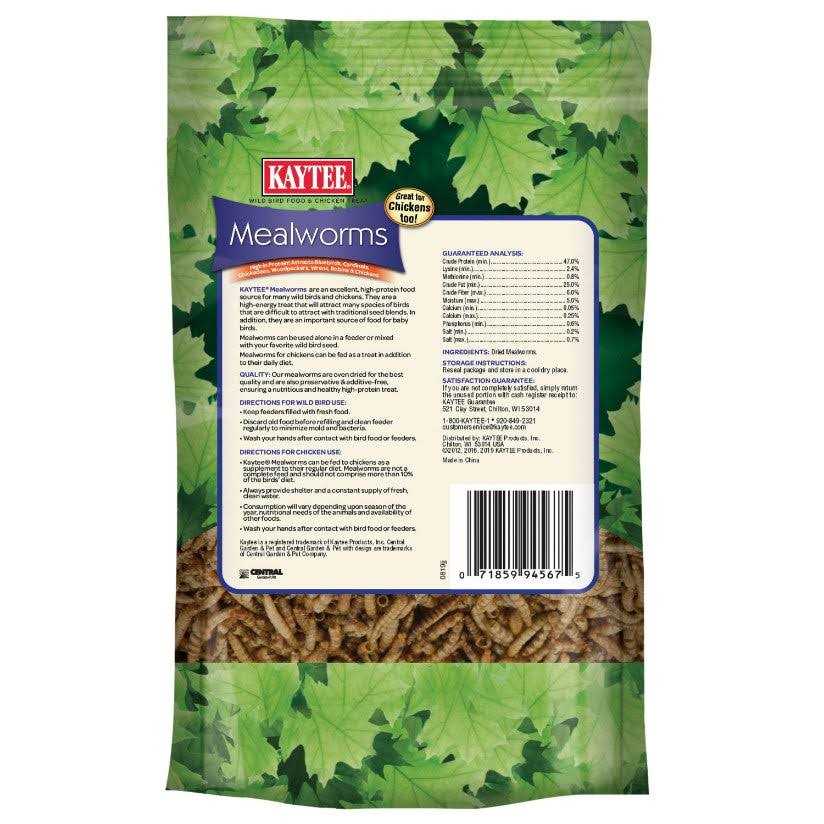 Kaytee Mealworms Bird Food - Healthber