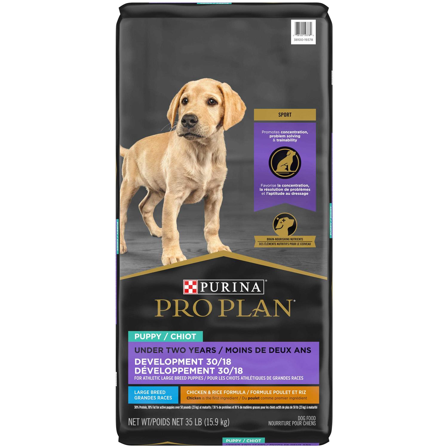 Purina Pro Plan High Protein Sport Development 30/18 Large Breed Chicken Puppy Food - Healthber