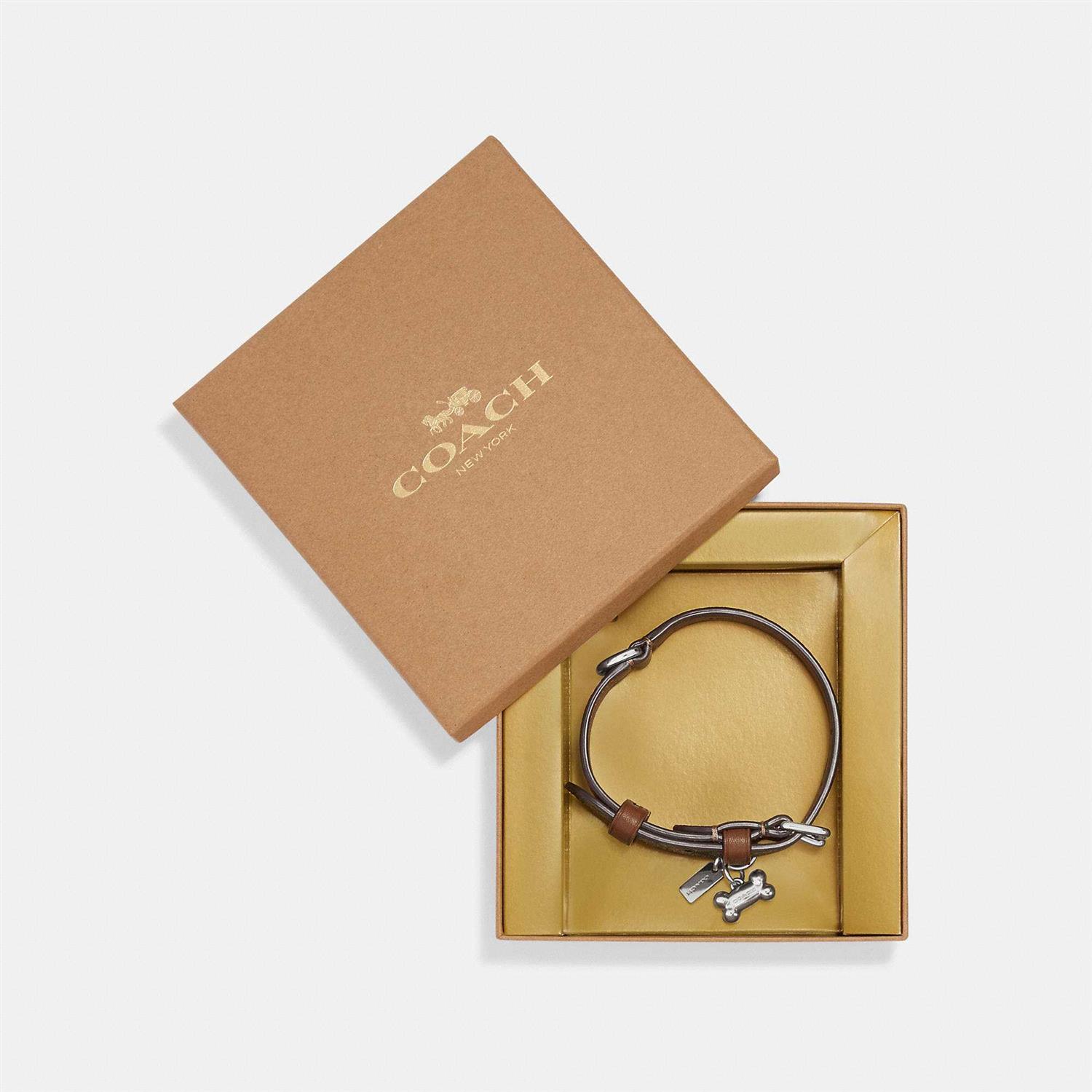 Coach Outlet Boxed Pet Collar In Signature Canvas - Healthber