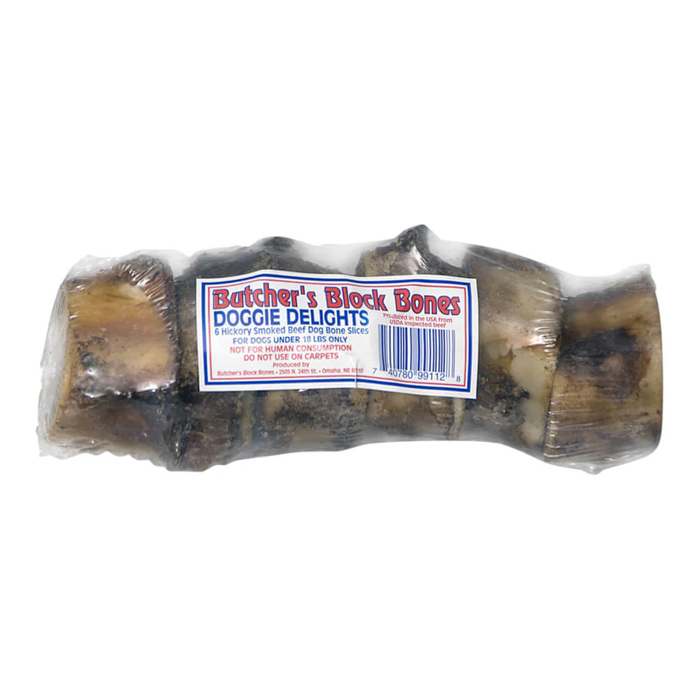 Butcher's Block Bones - Doggie Delights, 6 bones - Healthber