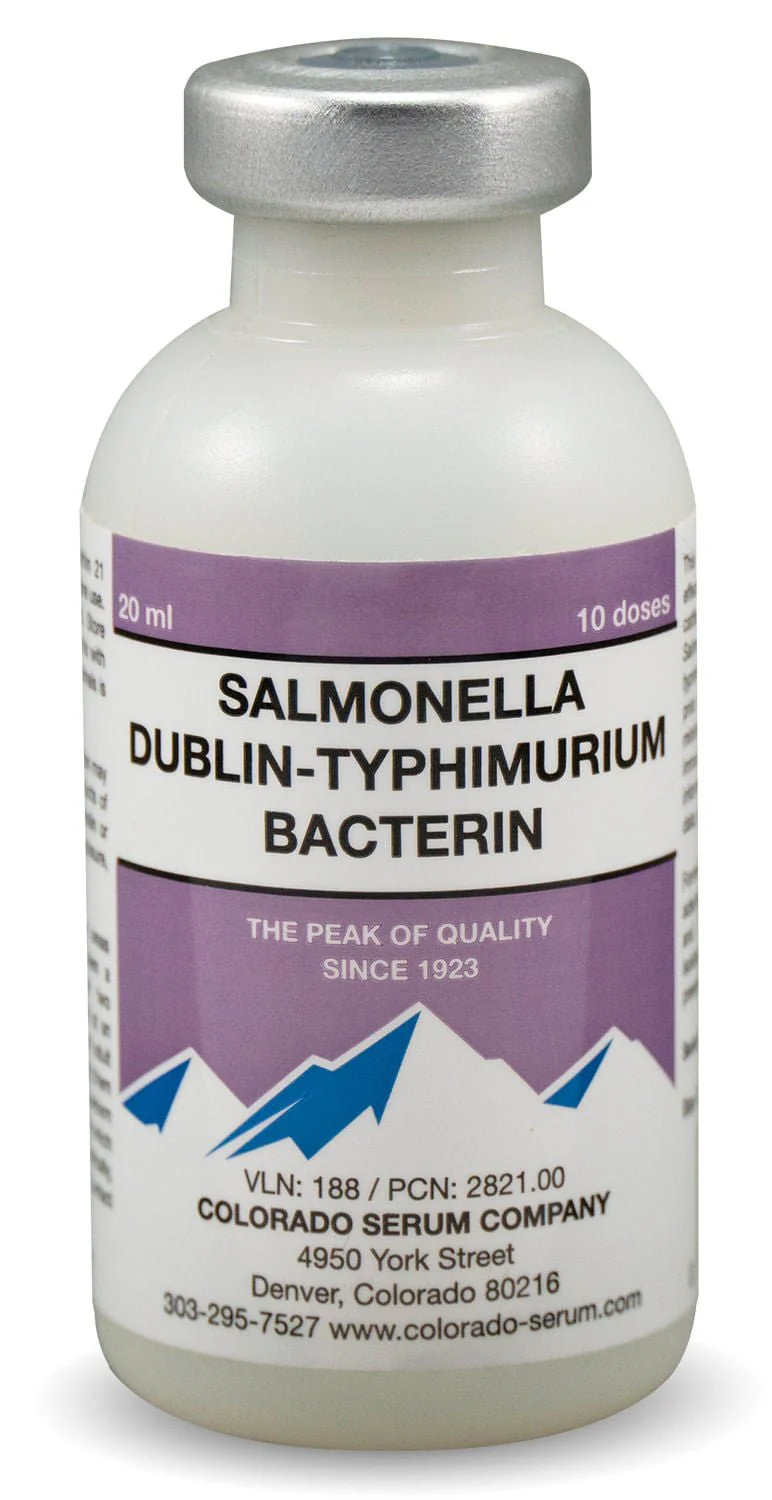 Salmonella Dublin-Typhimurium Bacterin - Healthber