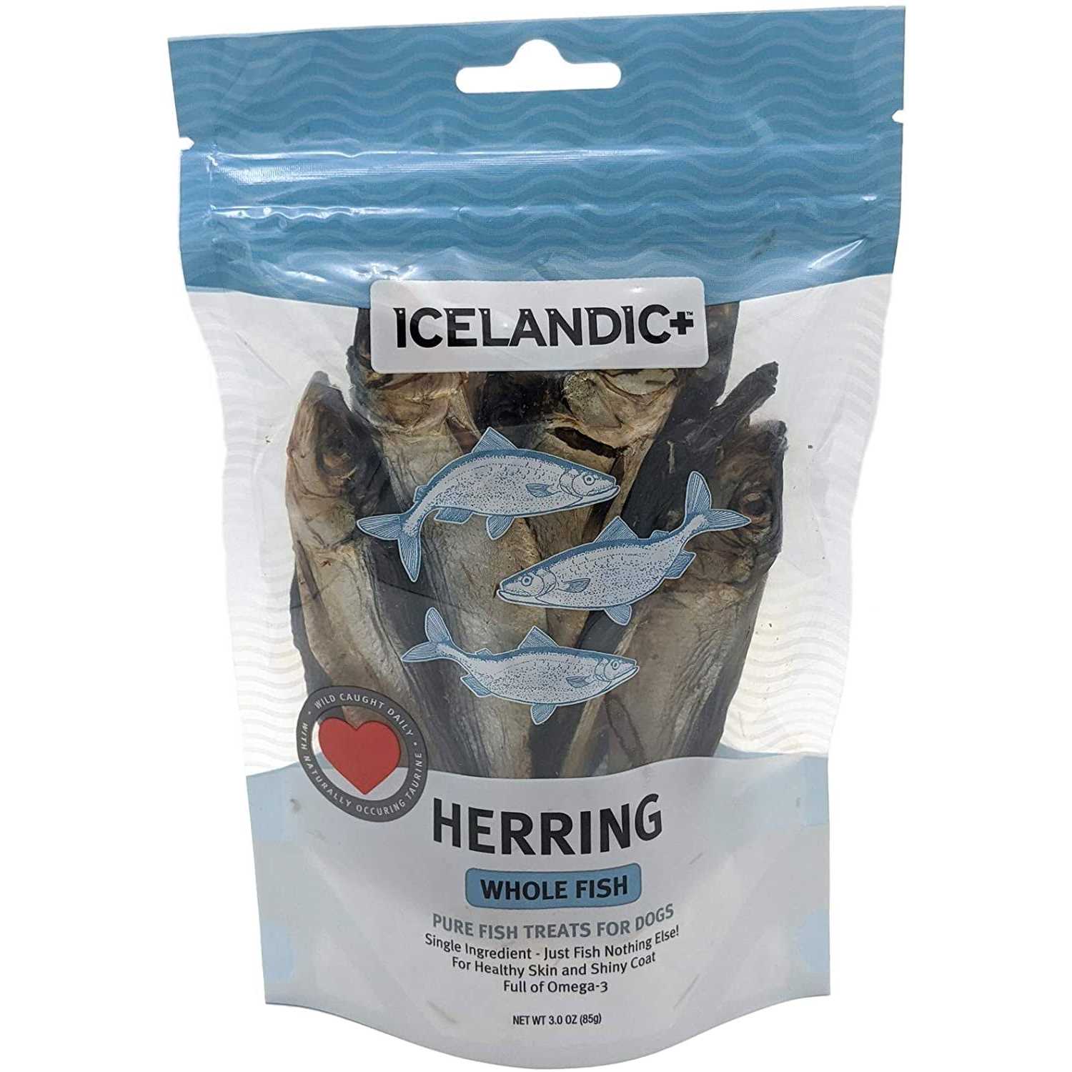 Icelandic+ Dog Herring Fish Whole - Healthber