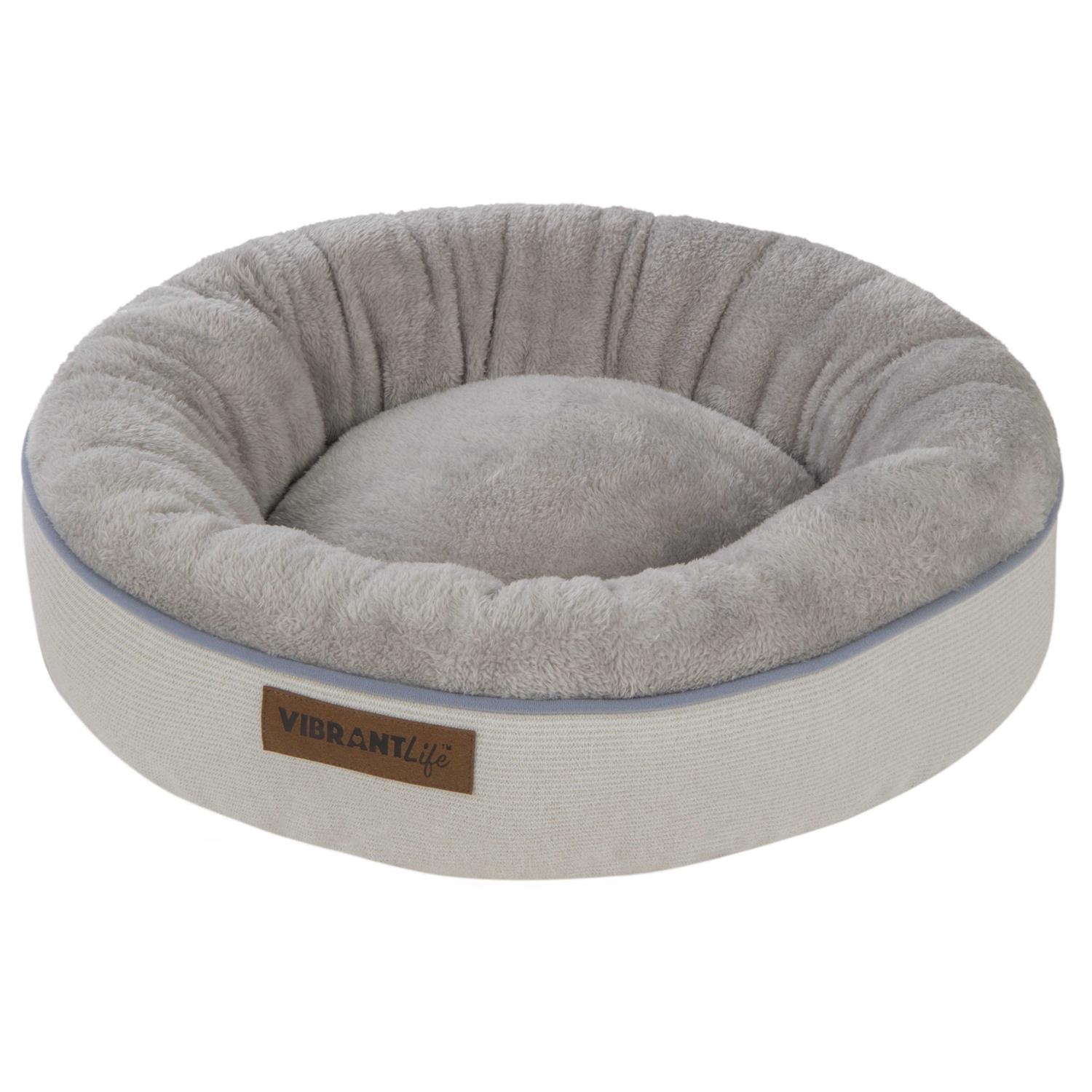 Vibrant Life Round Dreamer Mattress Edition Dog Bed - Healthber