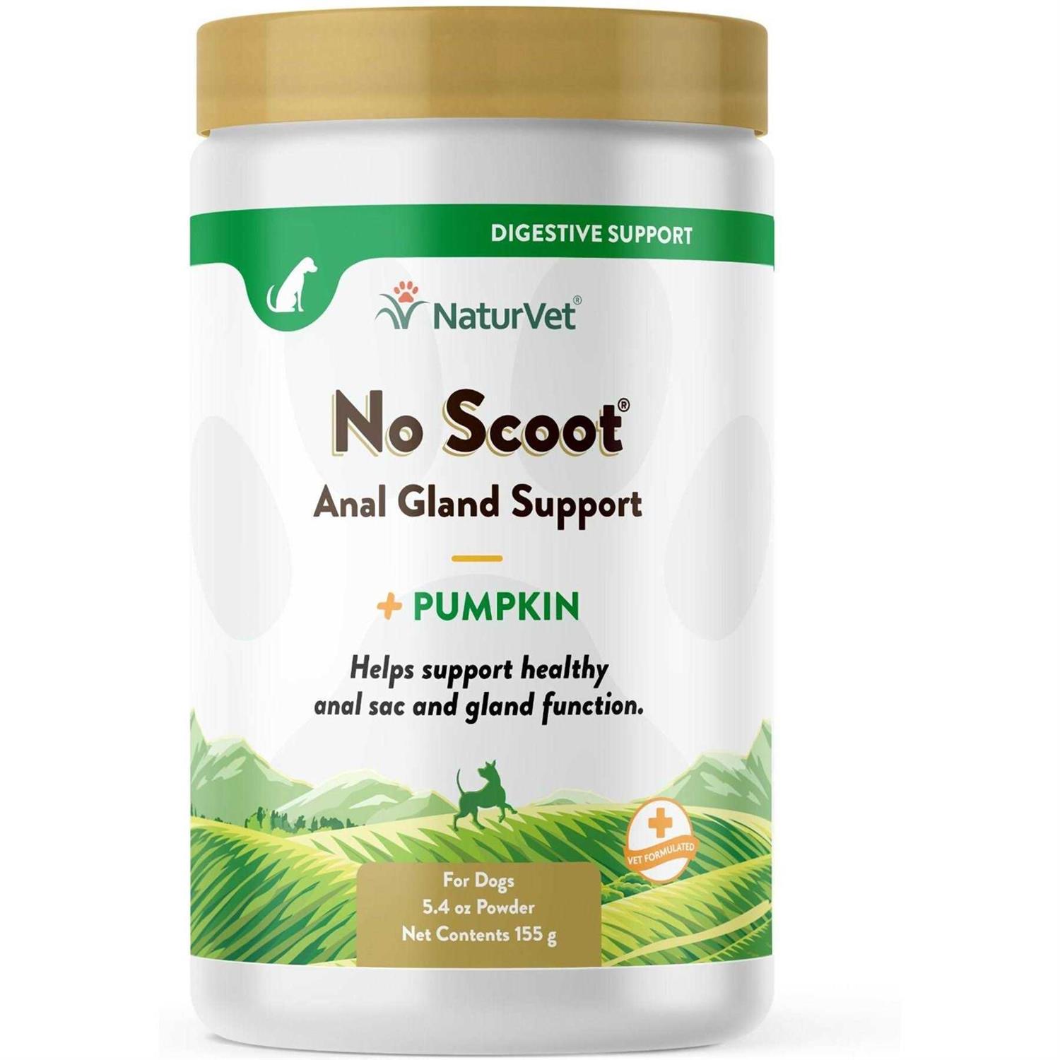 NaturVet No Scoot Supplement Powder Plus Pumpkin - Healthber