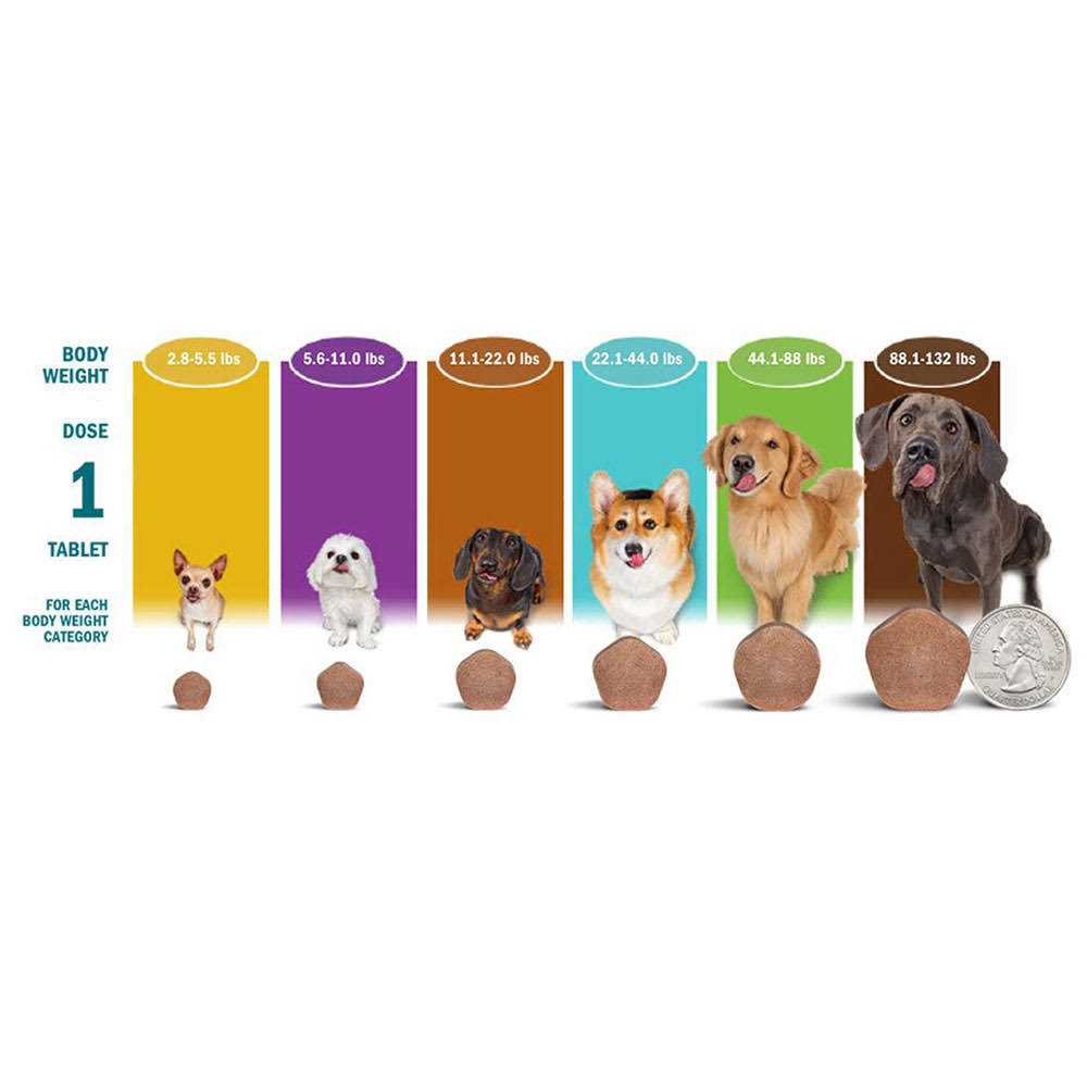 Simparica Trio 44.1-88 lbs. Dogs, 6 Month Supply - Healthber