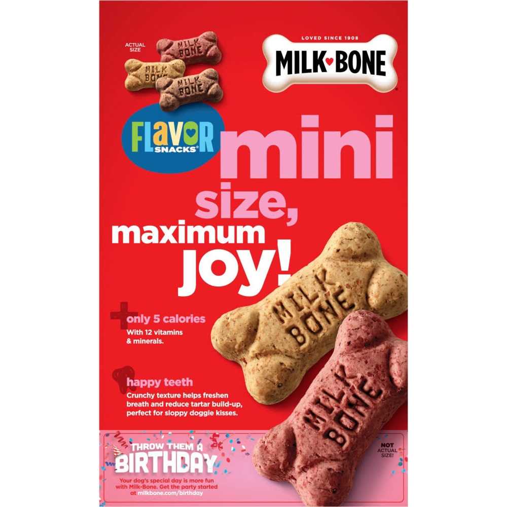 Milk-Bone Mini Dog Biscuits - Healthber