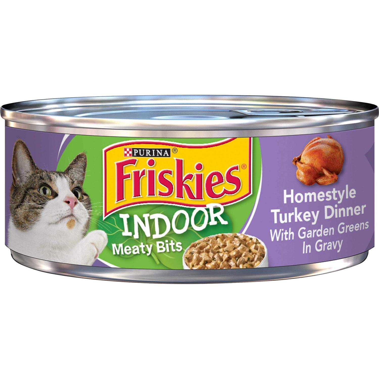 Friskies Homestyle Turkey Dinner Wet Indoor Cat Food - Healthber