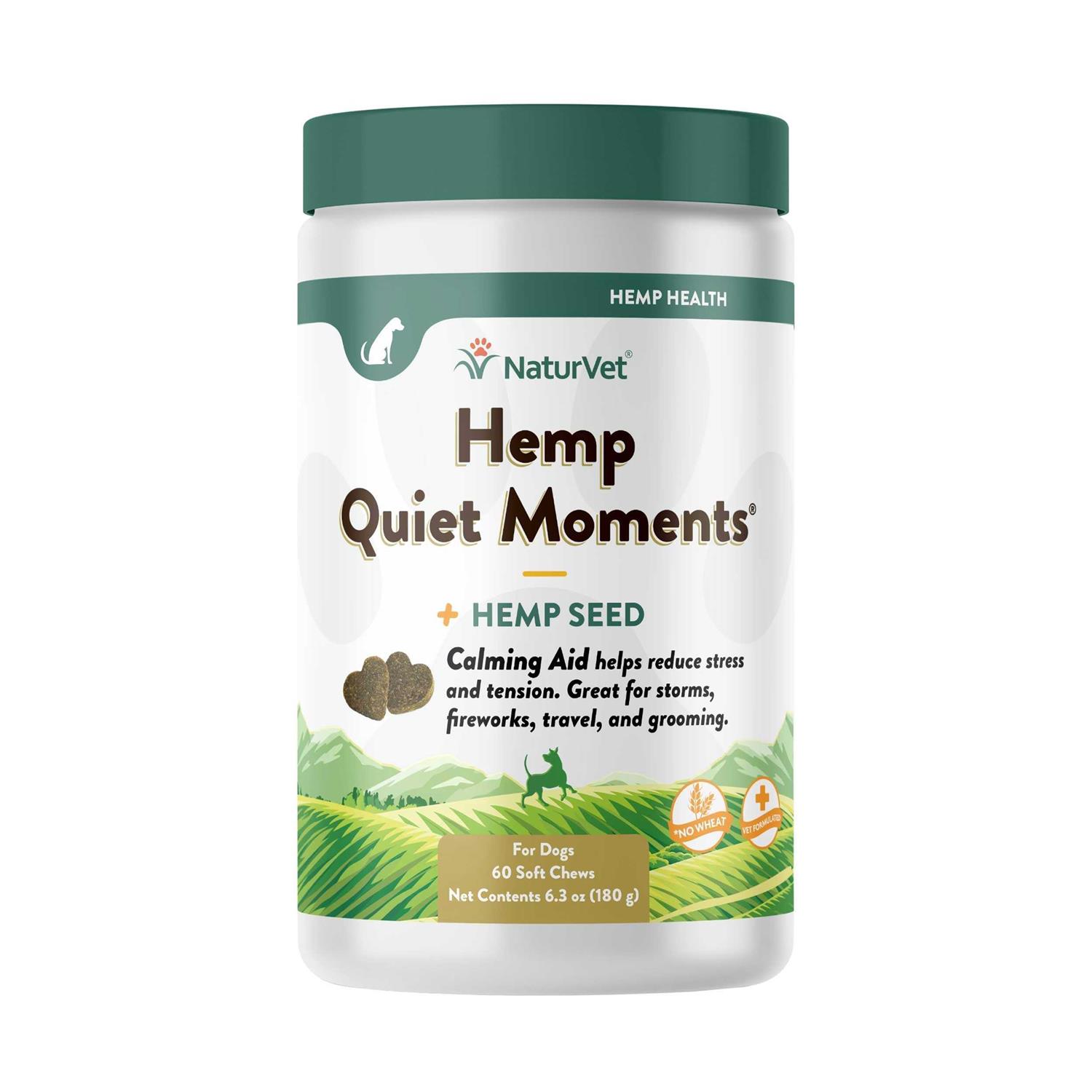 NaturVet Hemp Quiet Moments Calming Aid - Healthber