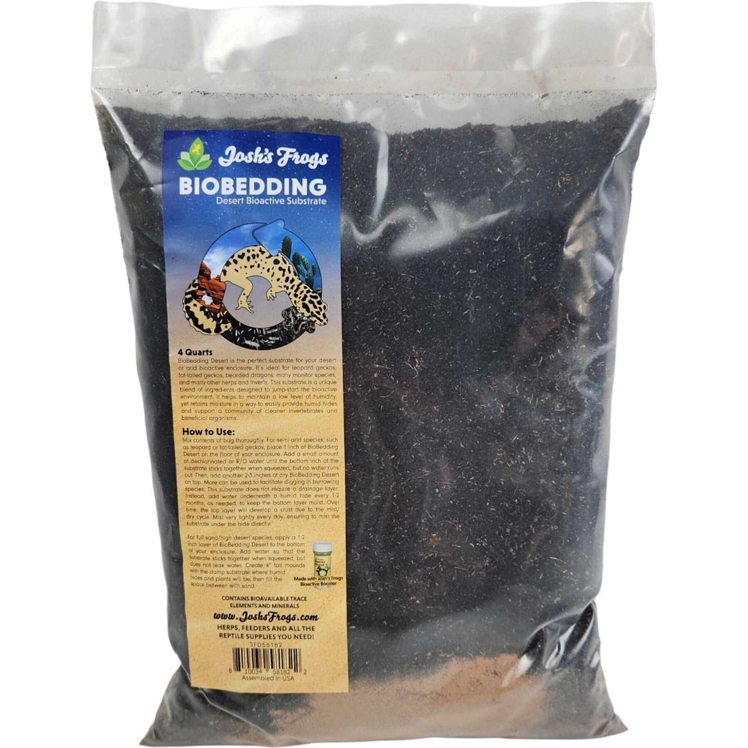 Josh’s Frogs BioBedding Desert Bioactive Substrate - Healthber