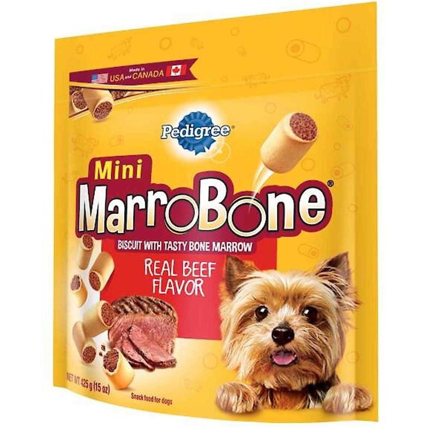 Pedigree Mini Marrobone Beef Flavor Dog Treats - Healthber