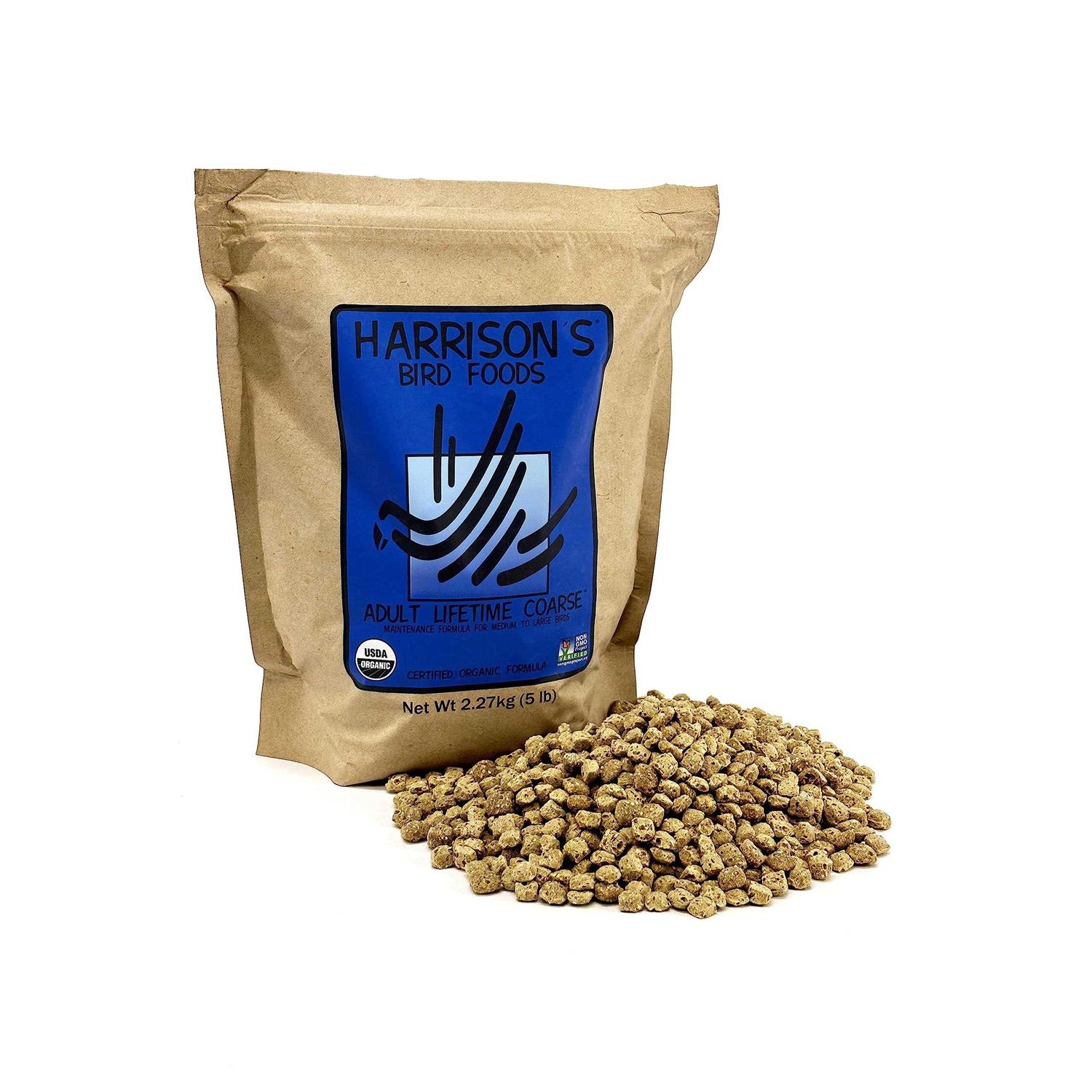 Harrison&s Adult Lifetime Coarse 5lb - Healthber