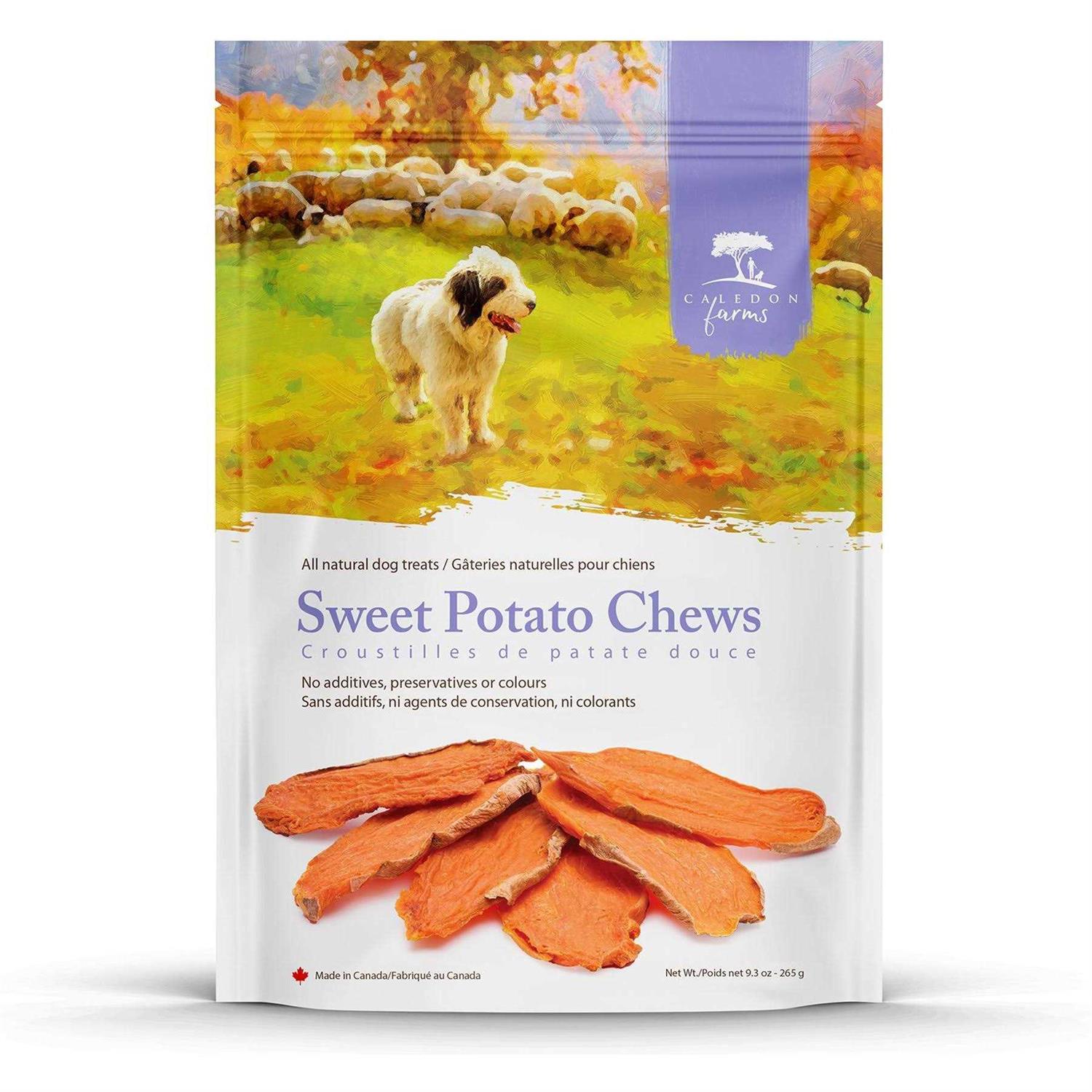 Caledon Farms Dog Treats Sweet Potato Chews - Healthber