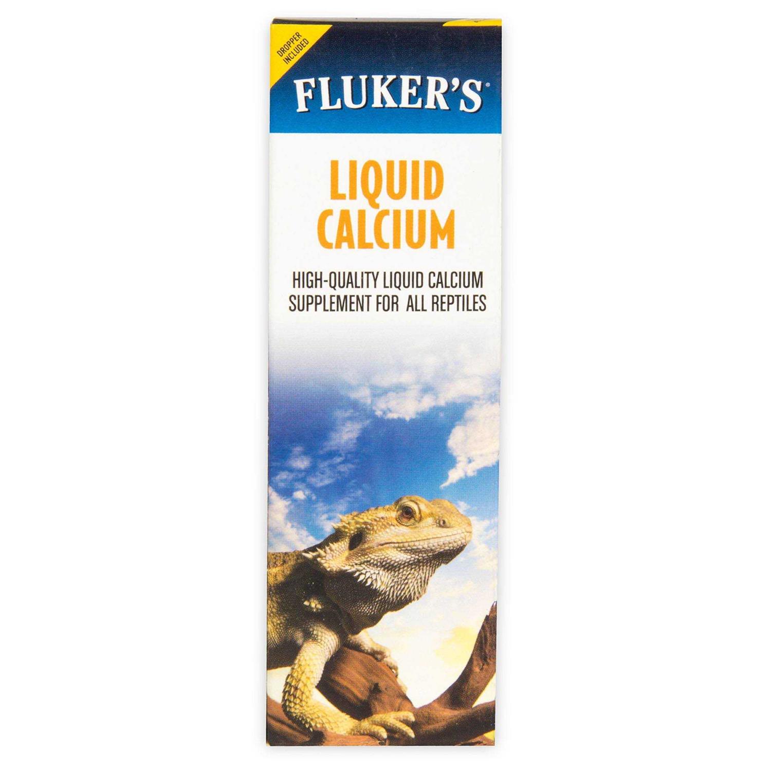 Fluker’s Liquid Calcium Reptile Supplement - Healthber