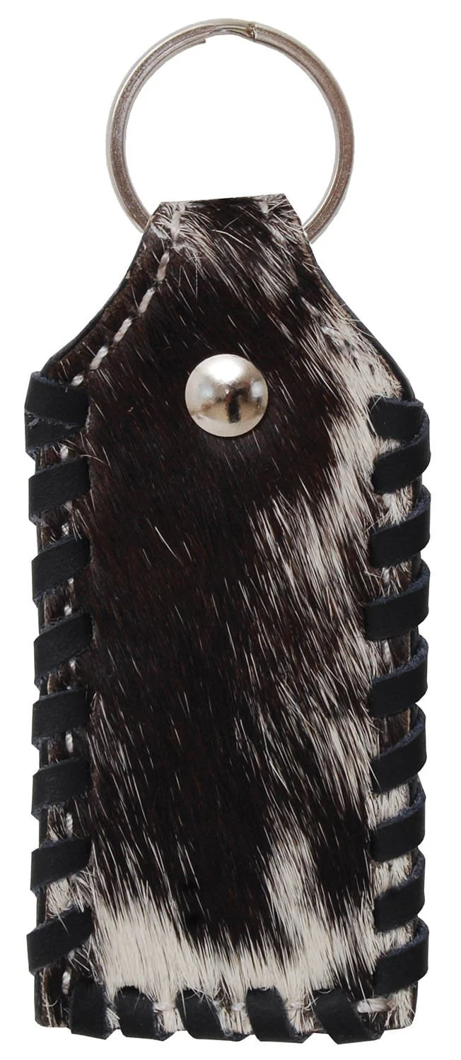 Circle Y Rectangle Key Chain, Cowhide - Healthber