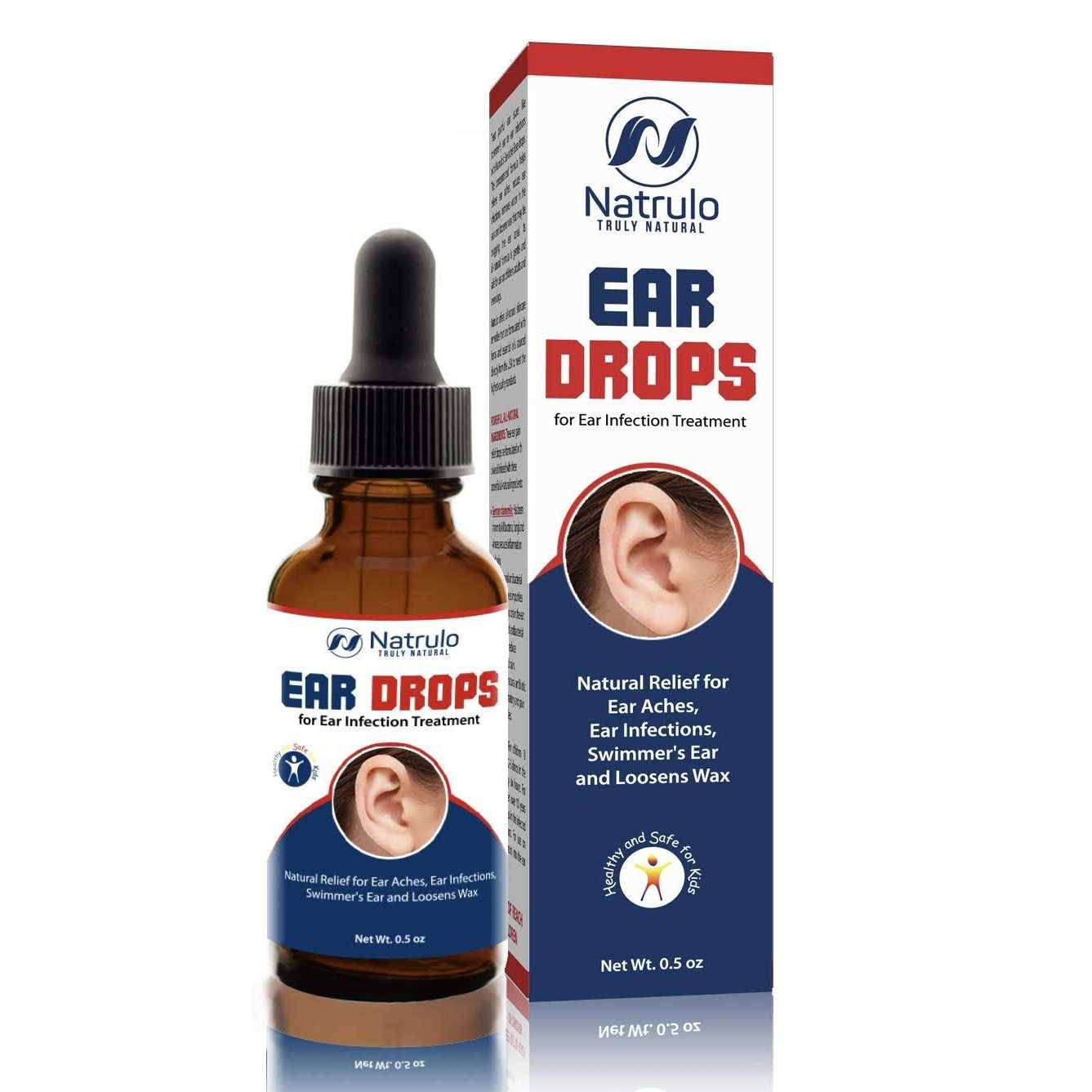 Natrulo Ear Drops for Ear Infection Organic Ear Drops for Adult Kids - Healthber