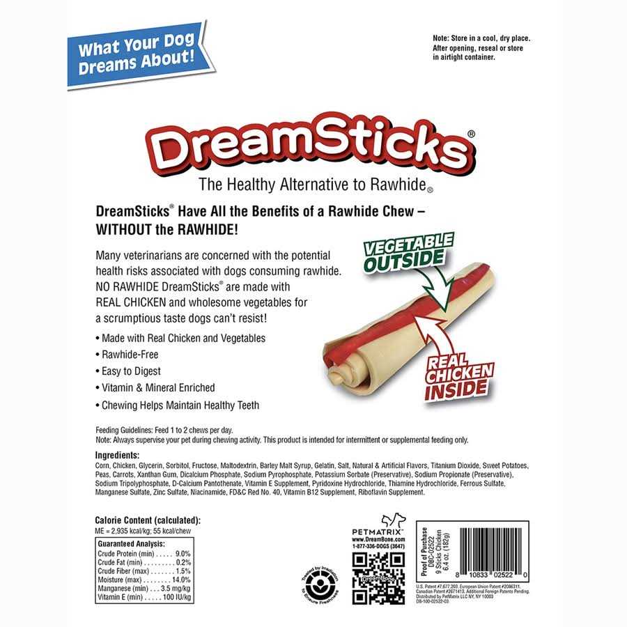 DreamBone Chicken DreamSticks - Healthber