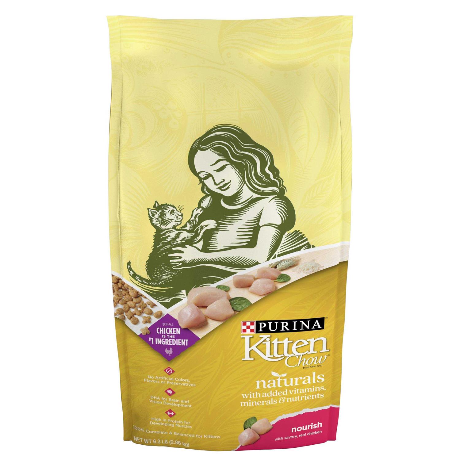 Purina Kitten Chow Naturals Cat Dry Food - Healthber