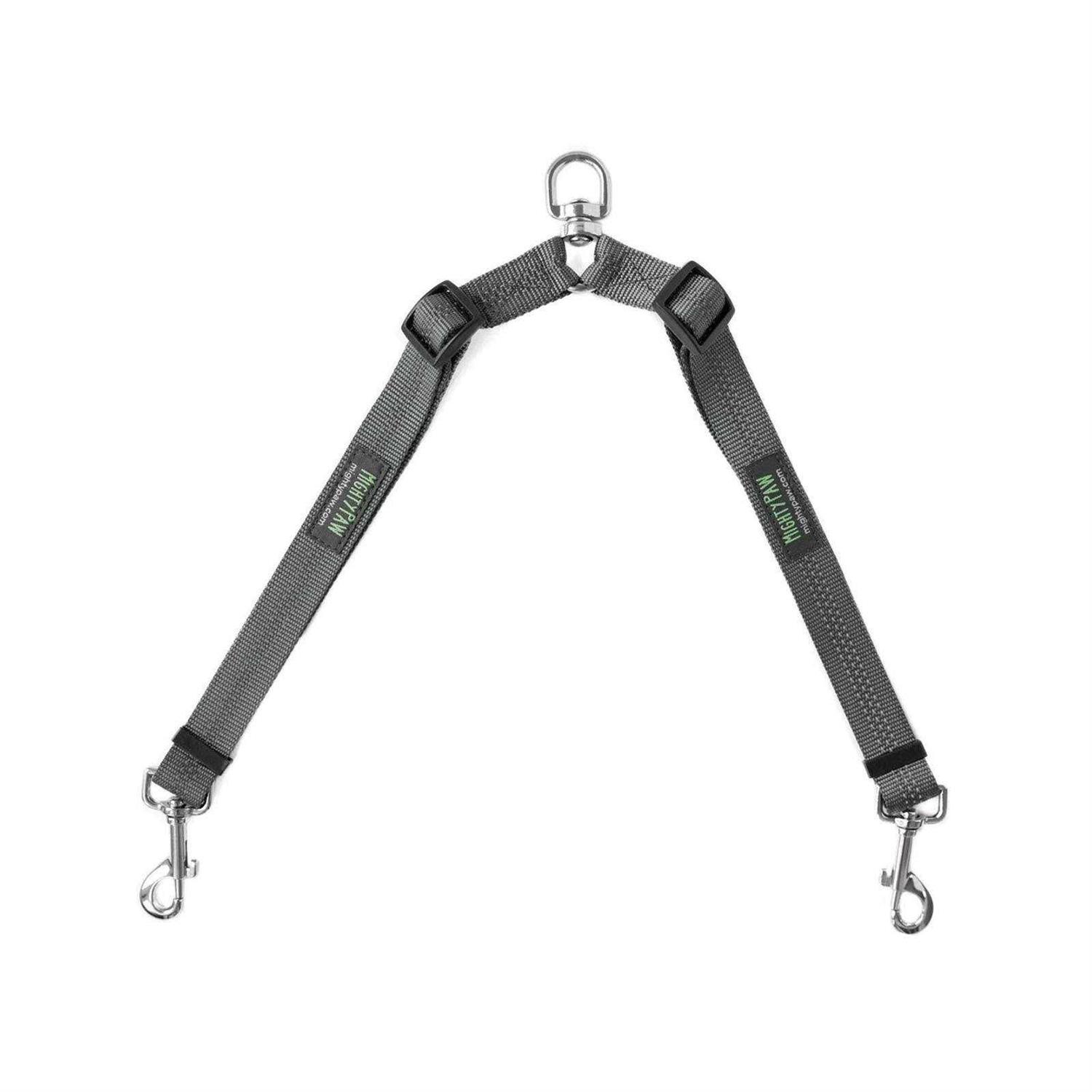 Mighty Paw Adjustable Double Dog Leash - Healthber