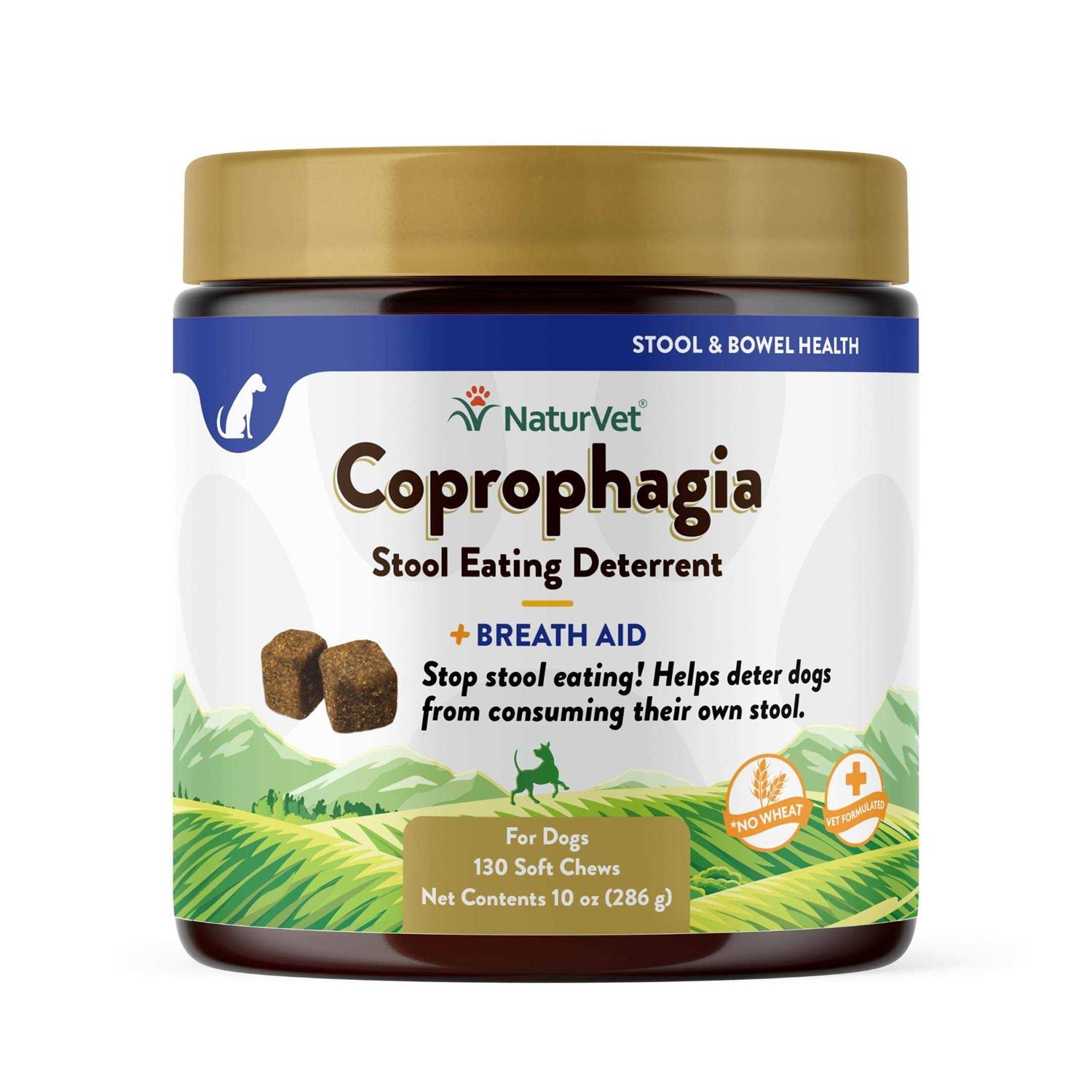 NaturVet Coprophagia Stool Eating Deterrent Plus Breath Aid - Healthber