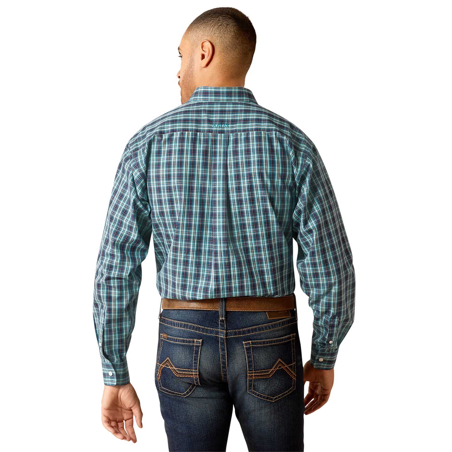 Ariat Men's Wrinkle Free Gibson Longsleeve Shirt - Healthber