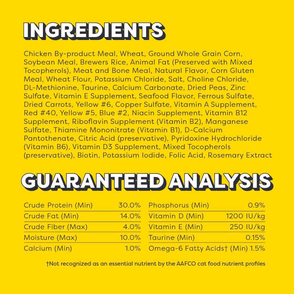 Temptations Complete Nutrition Seafood Medley Flavor Adult Dry Cat Food - Healthber