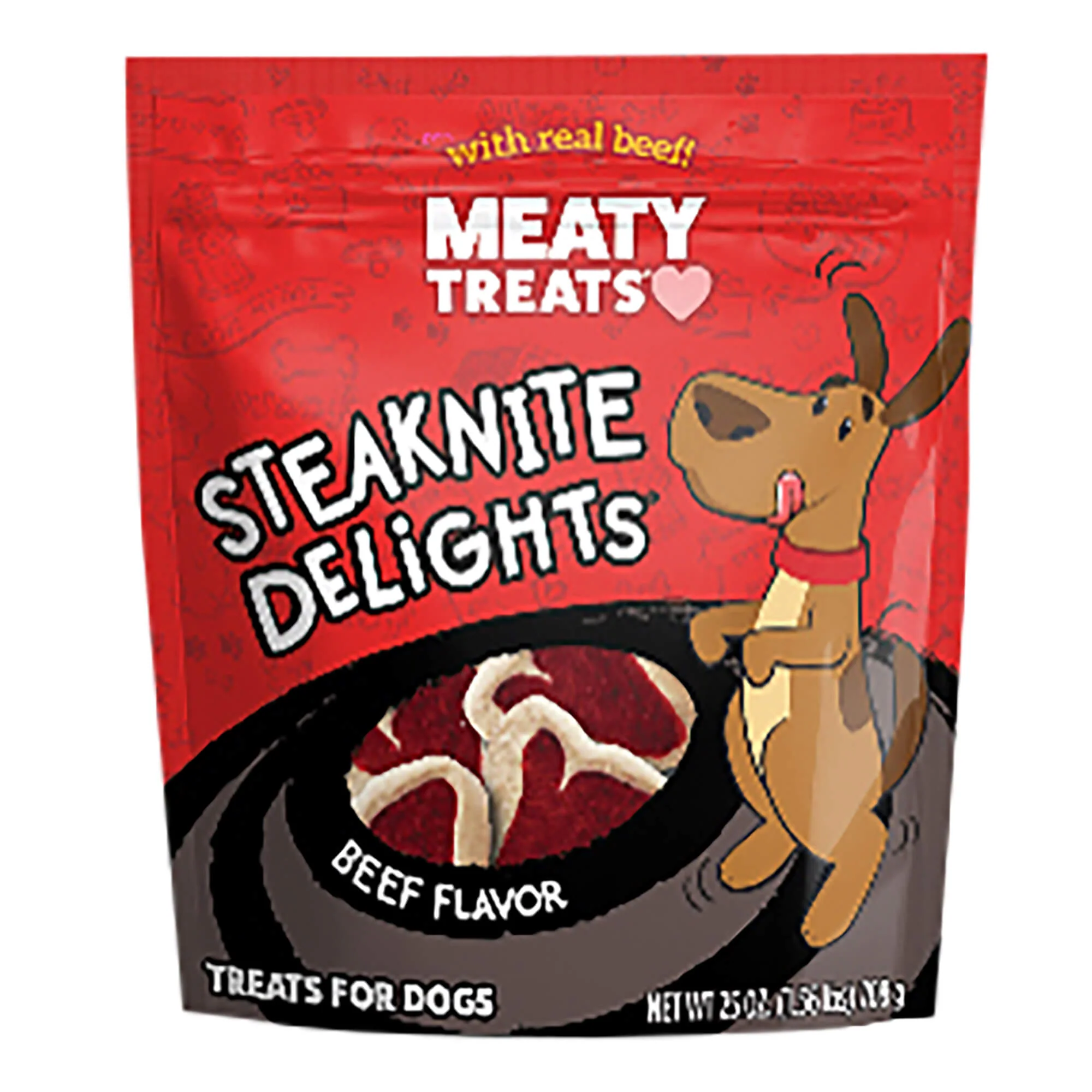Meaty Treats Steaknite Delites, 25 oz - Healthber