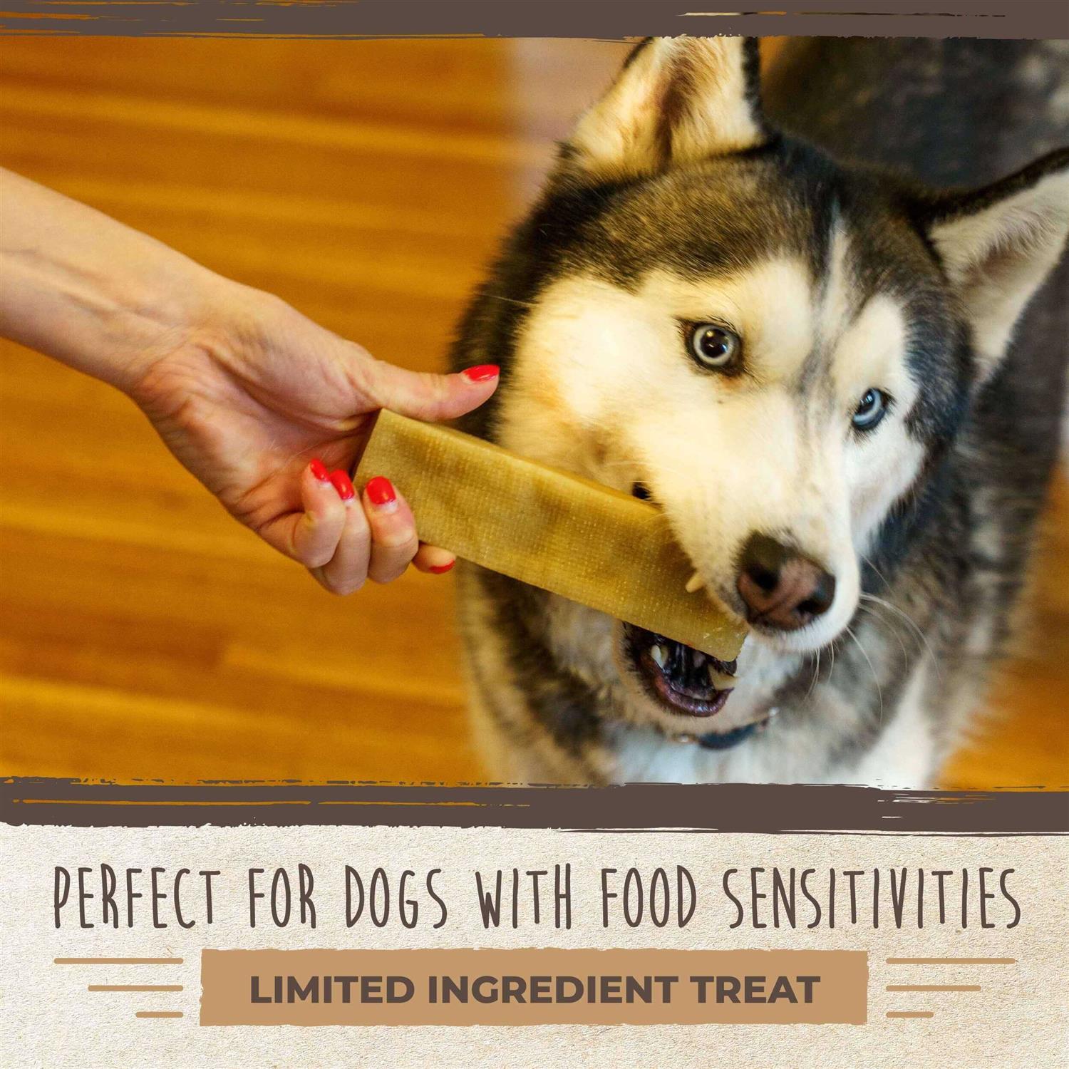 Mighty Paw Yak Cheese Chews for Dogs All-Natural Long Lasting Pet Treats Odorless and Great for Oral Health Limited-Ingredient - Healthber