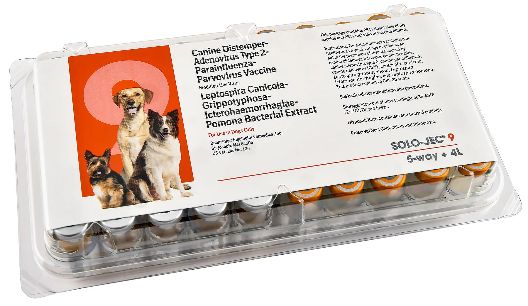 Solo-Jec 9 (9-Way Dog Vaccine) - Healthber
