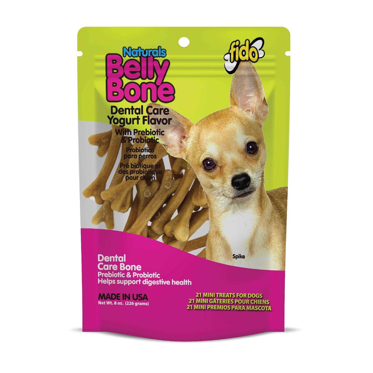 Fido Belly Bones Treats 8oz Bag - Healthber