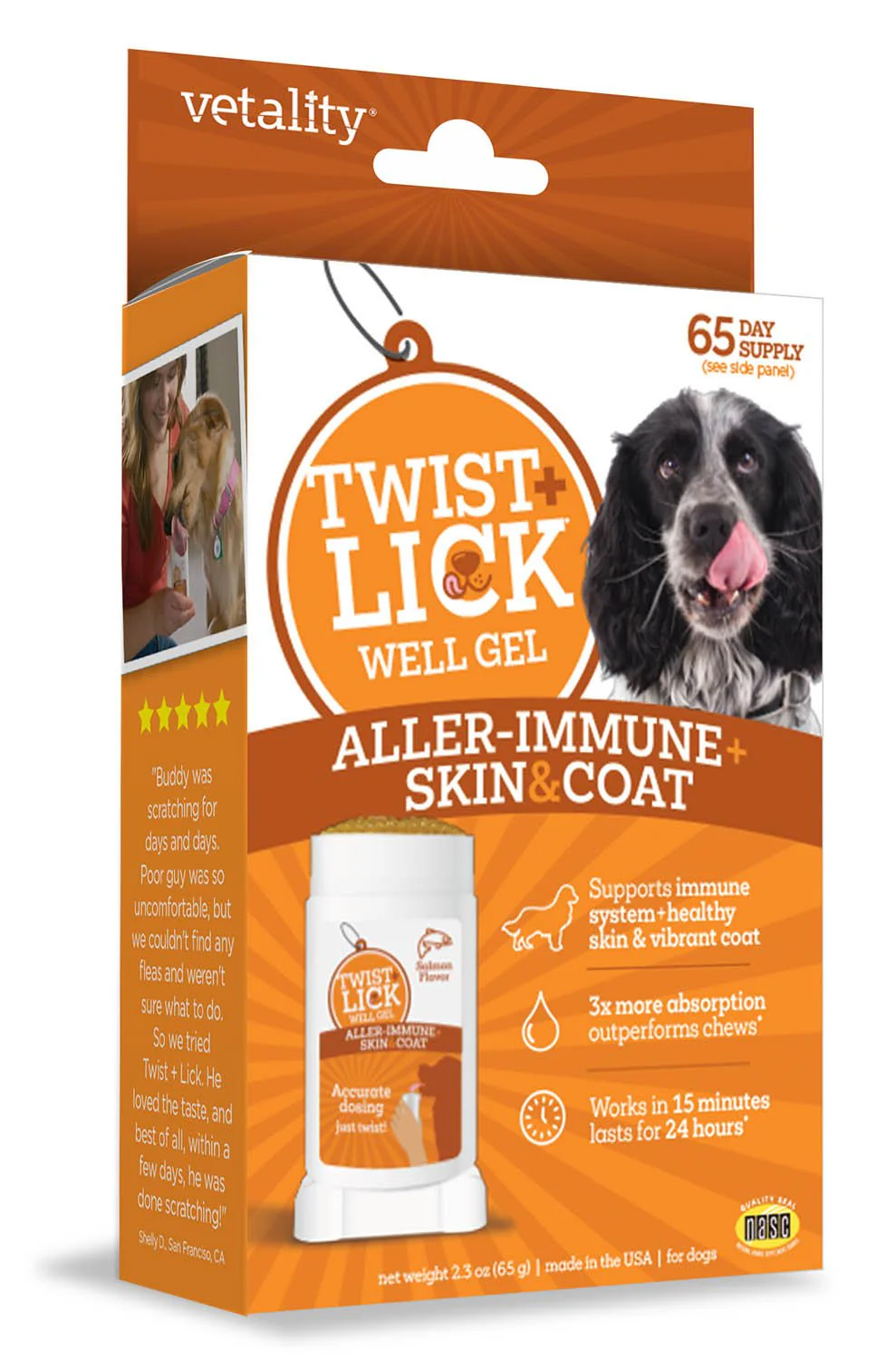 Twist & Lick Aller-Immune and Skin & Coat Supplement - Healthber