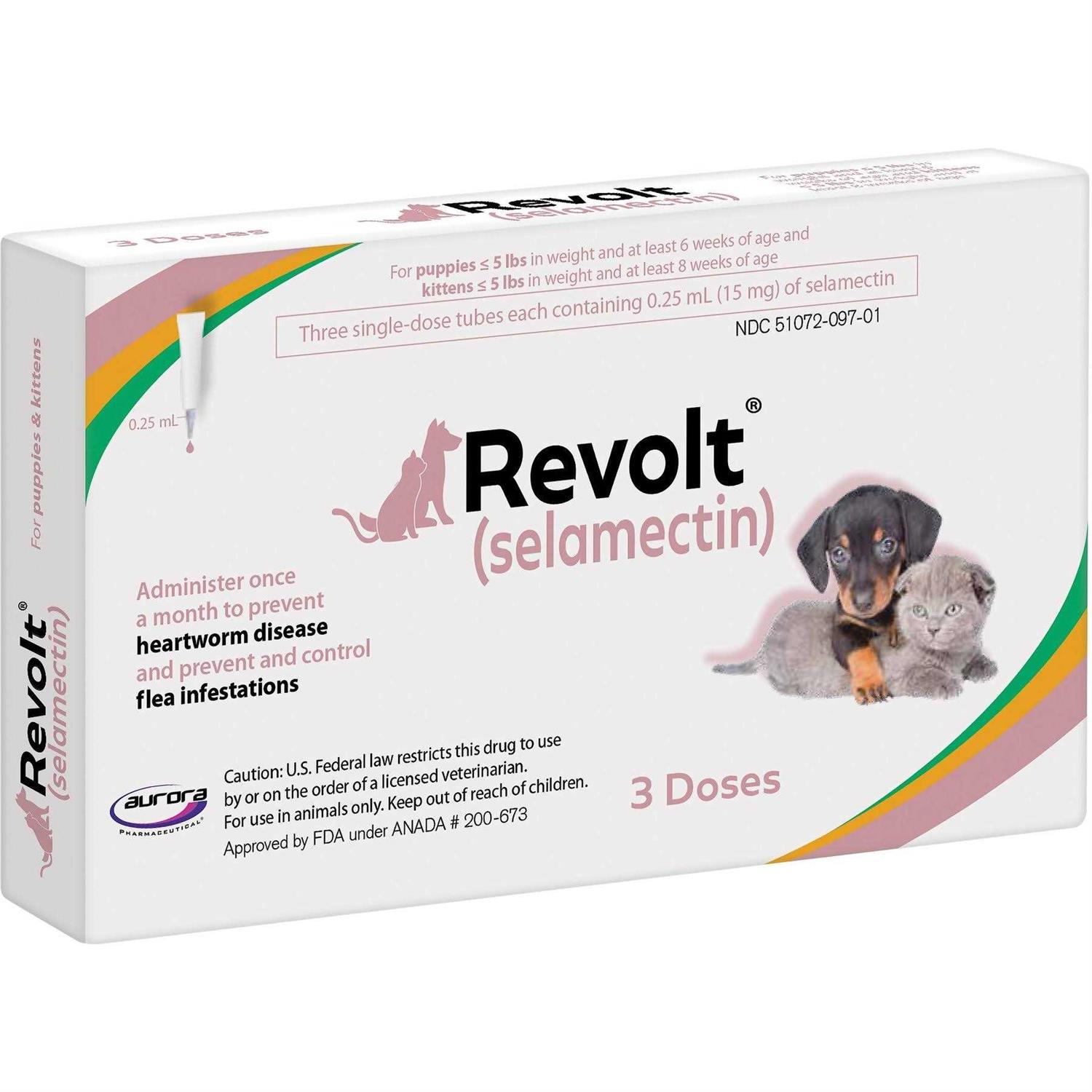 Topical Solution for Puppies & Kittens, 0-5 lbs, (Rose Box) , - Healthber