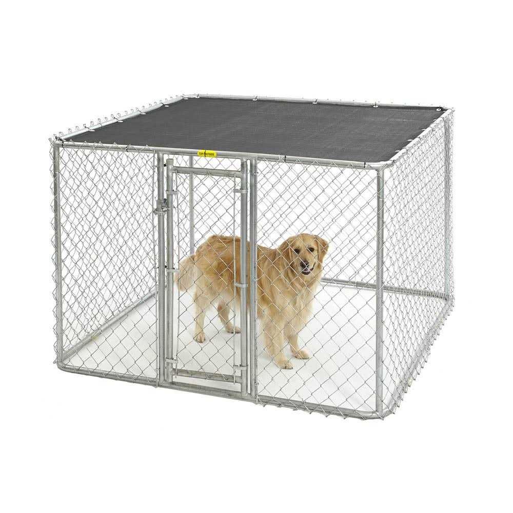 Midwest Chain Link Portable Dog Kennel - Healthber