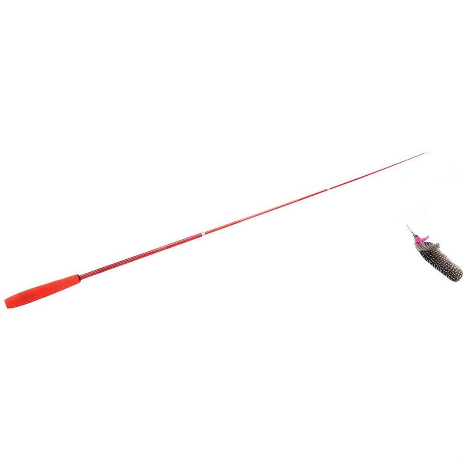 Turbo Telescoping Flying Teaser Cat Toy - Healthber