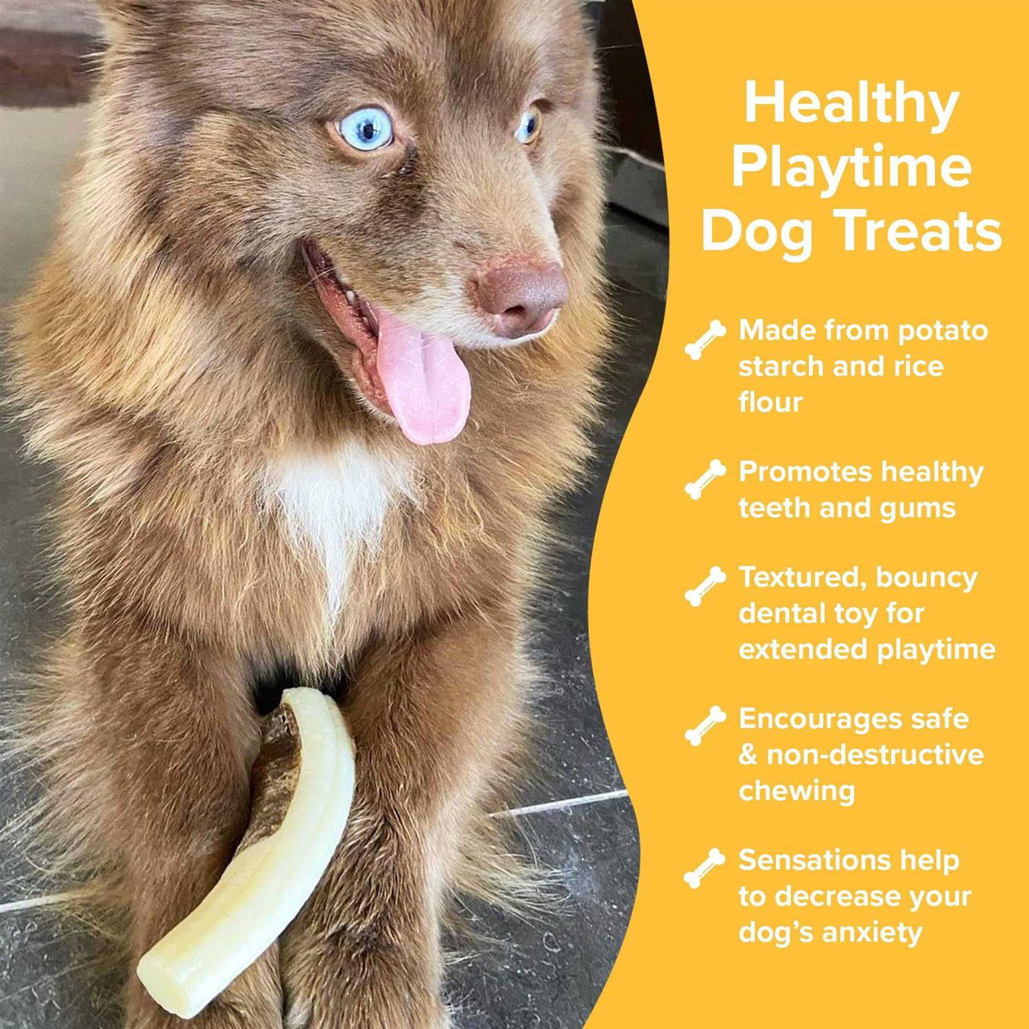 Spunky Pup Snack & Chew Antler - Healthber