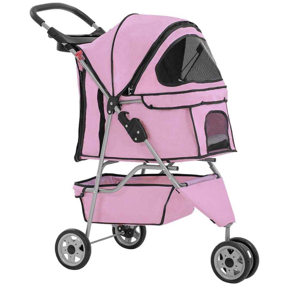 BestPet 3 Wheel Pet Stroller - Healthber