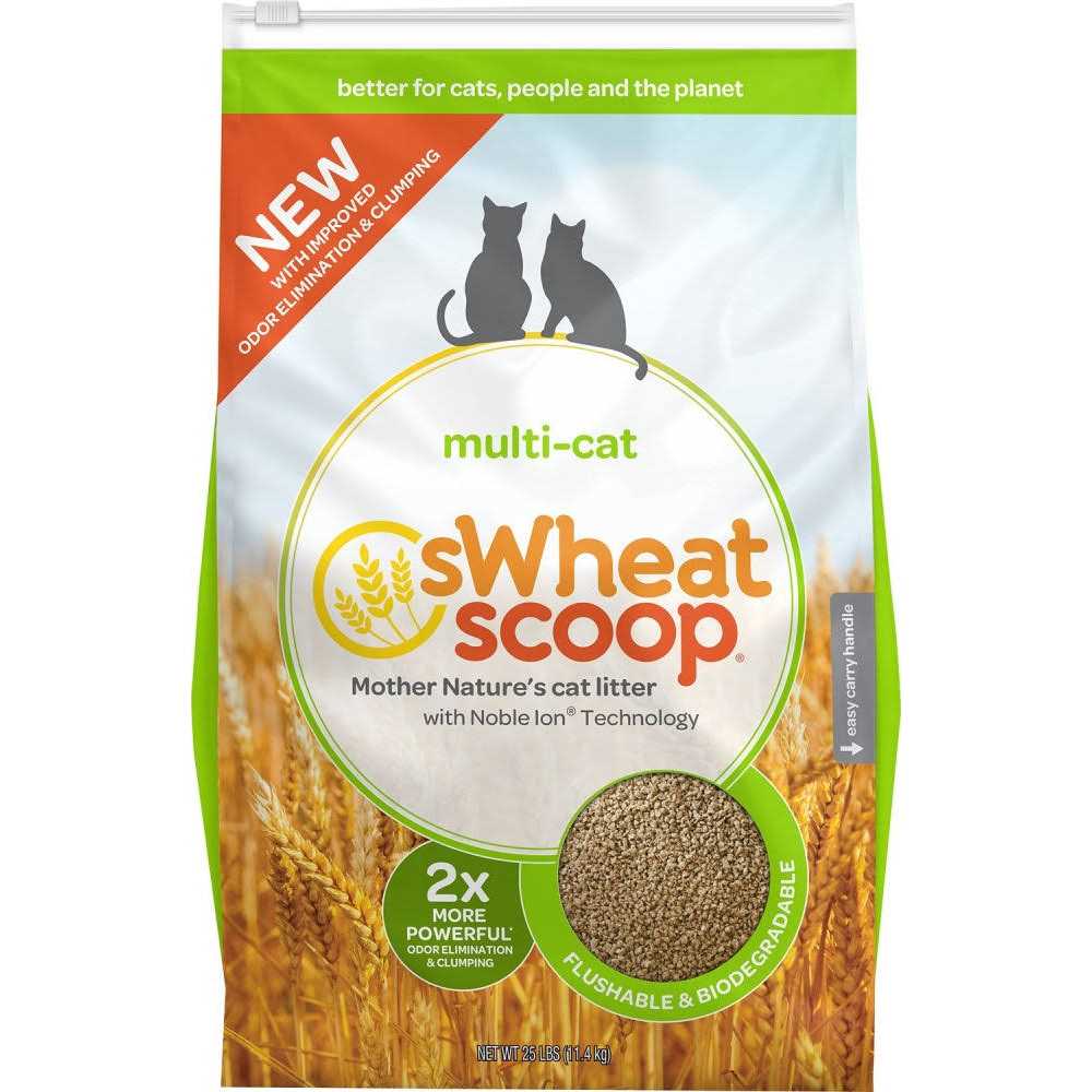 sWheat Scoop Cat Litter - Healthber