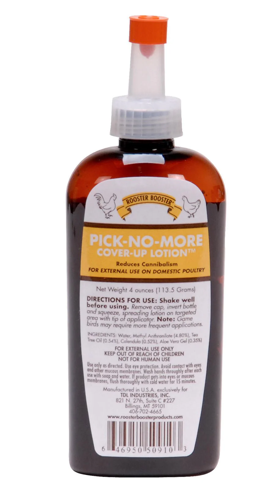Pick-No-More Cover-Up Lotion by Rooster Booster - Healthber