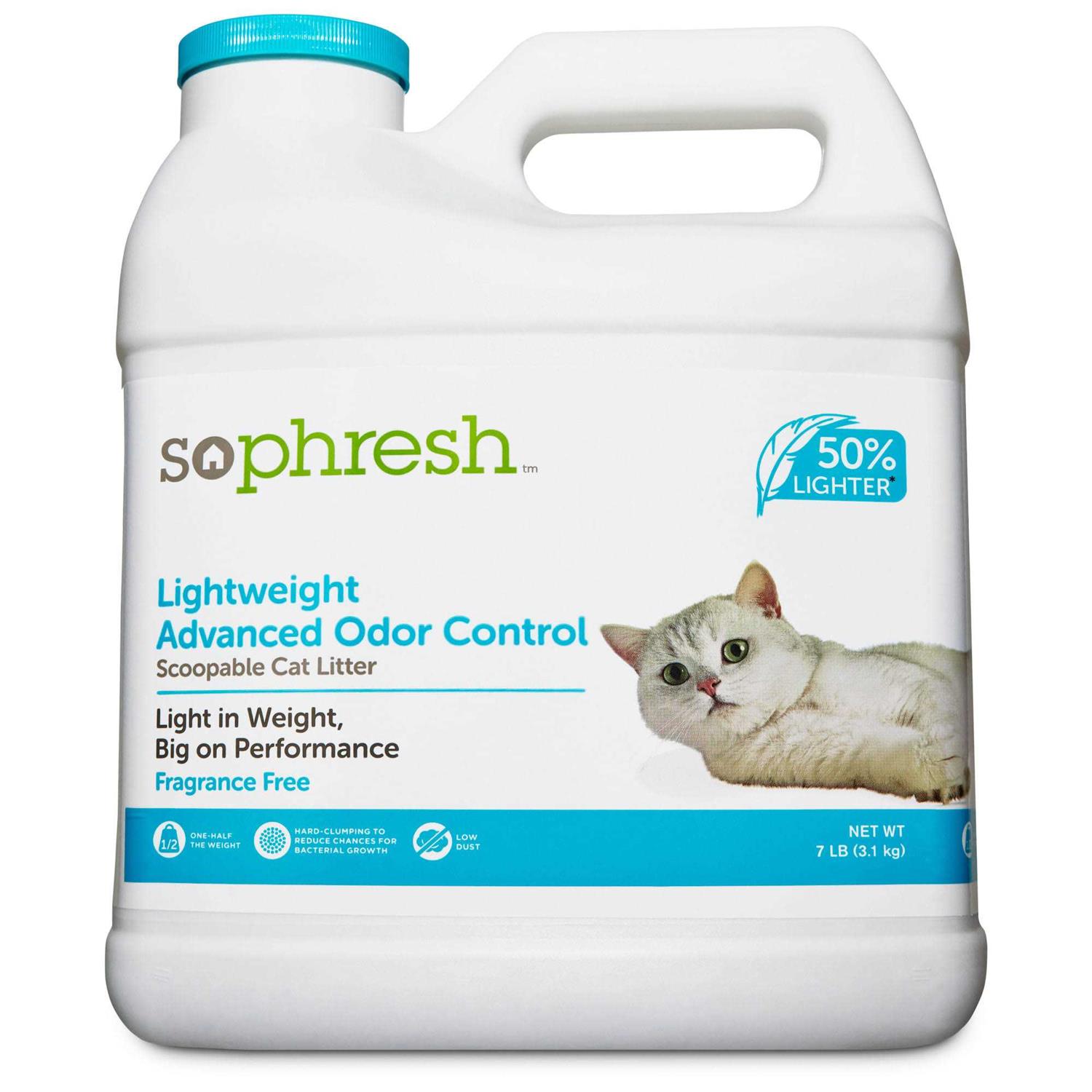 So Phresh Lightweight Advanced Odor Control Cat Litter - Healthber